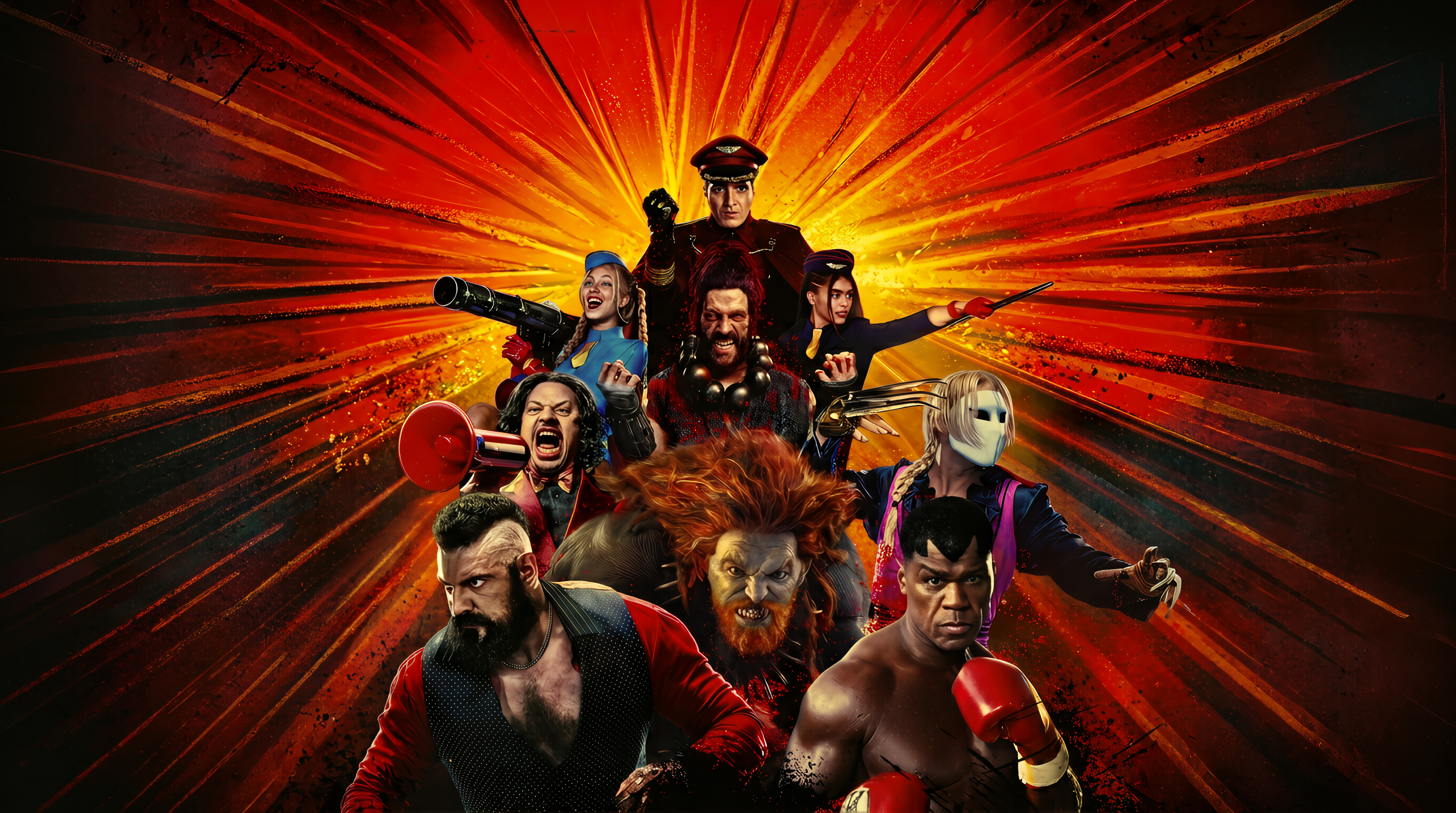 Street Fighter 2026 — 2K Quad HD Wallpaper: All-Stars Rumble Street Fighter 2026 — 2K Quad HD Wallpaper: All-Stars Rumble — 3840×2143 HD wallpaper