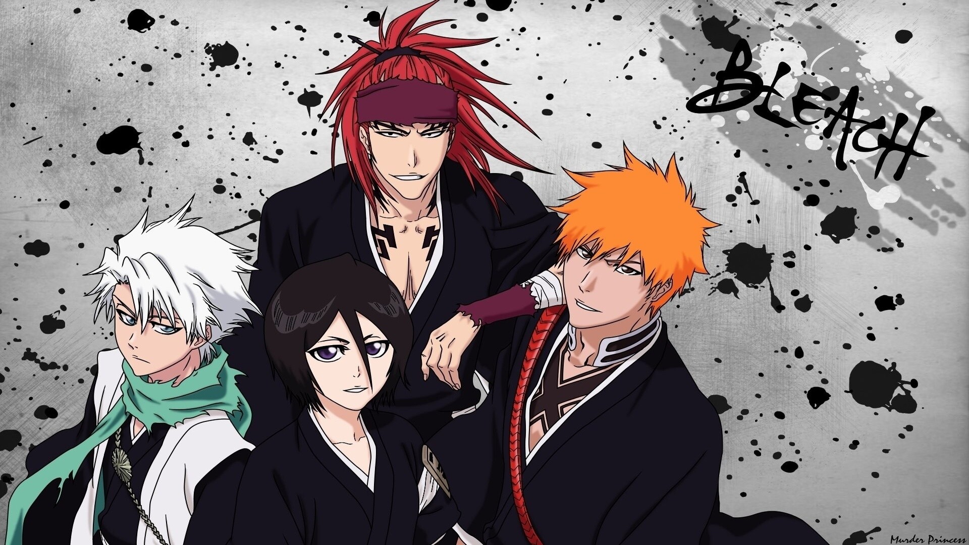 Ichigo Kurosaki, Rukia Kuchiki, Toshiro Hitsugaya Ichigo Kurosaki, Rukia Kuchiki, Toshiro Hitsugaya — 1920×1080 HD wallpaper