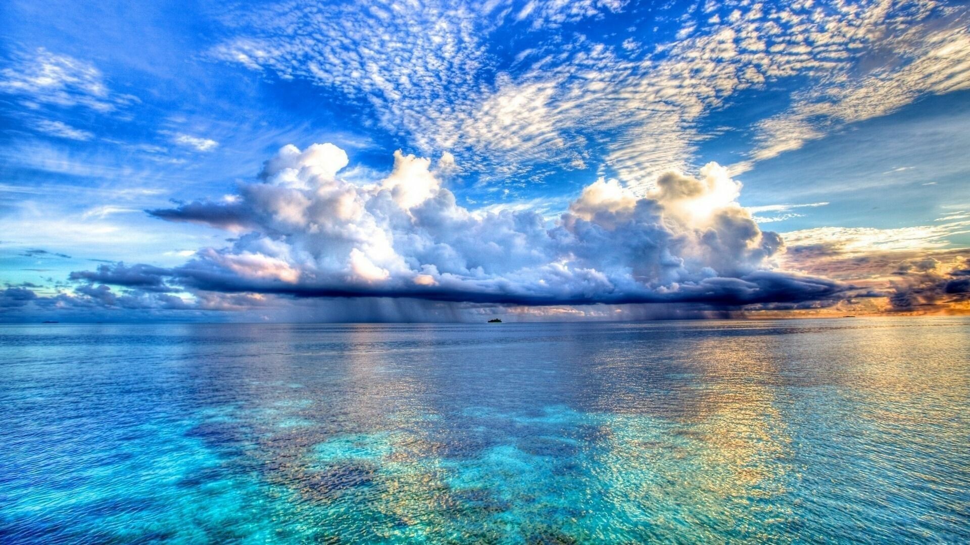 Crystal Clear Waters, Oceans Wallpaper, Full HD Desktop Crystal Clear Waters, Oceans Wallpaper, Full HD Desktop — 1920×1080 HD wallpaper