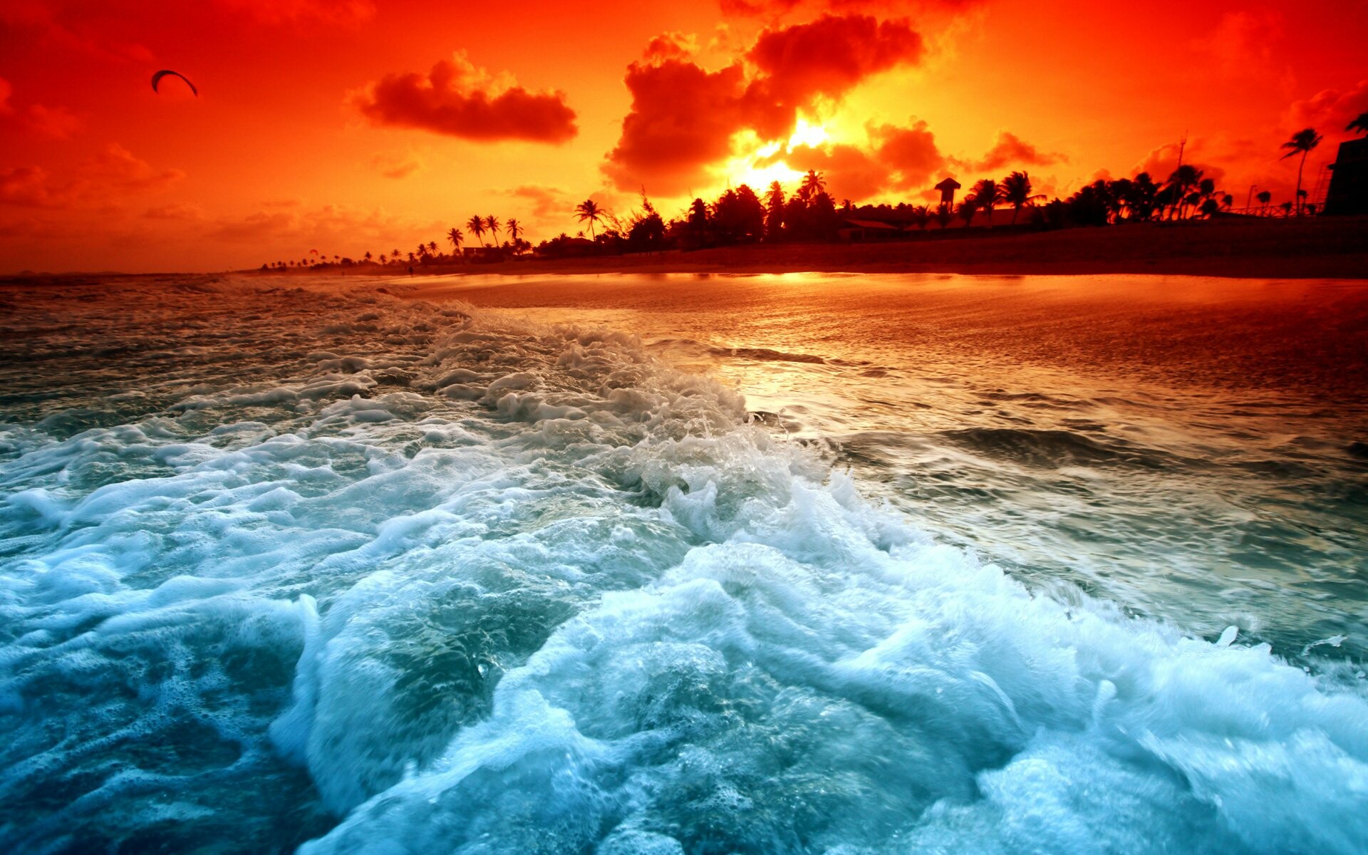 Sunset, Oceans Wallpaper, HD Desktop Sunset, Oceans Wallpaper, HD Desktop — 1920×1200 HD wallpaper