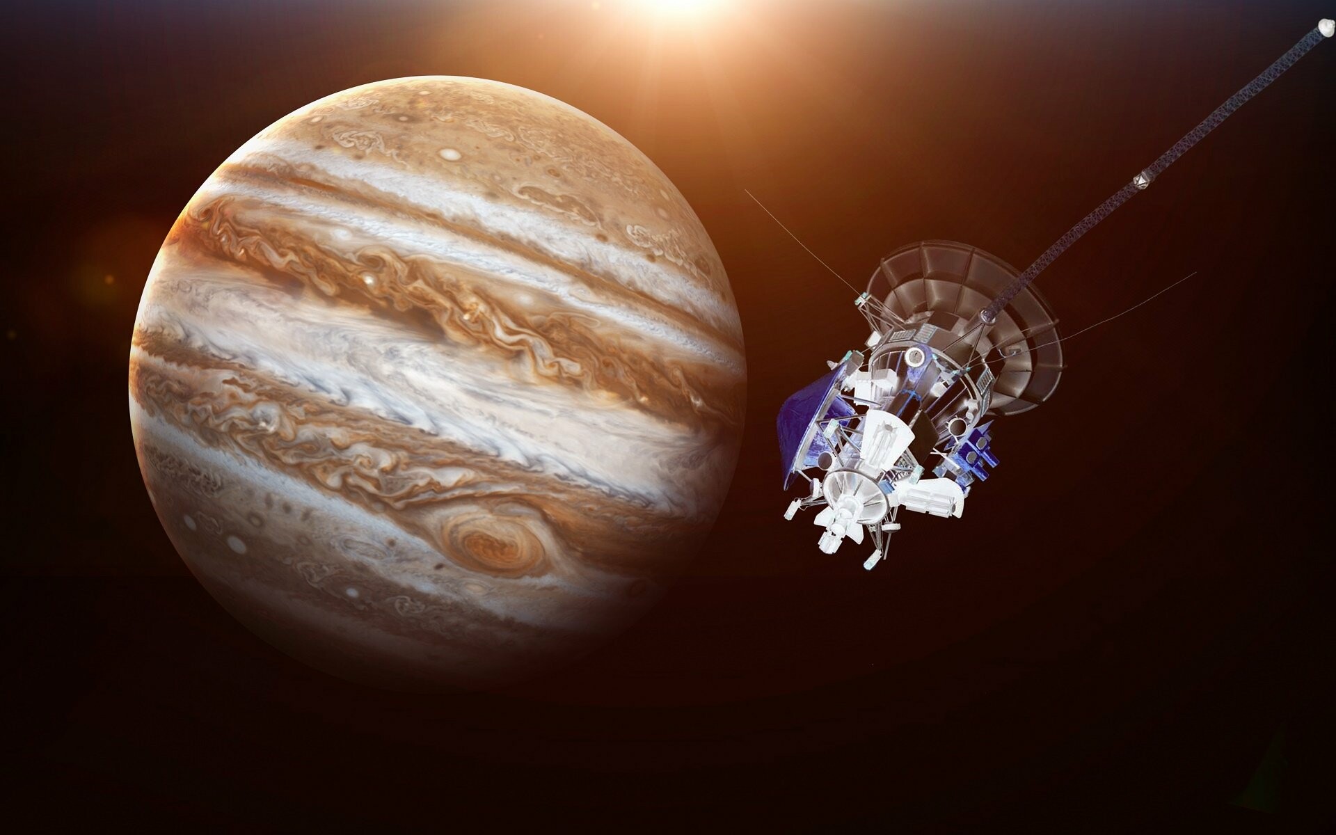 Galileo Probe, Jupiter Wallpaper, HD Desktop — 1920×1200 HD wallpaper