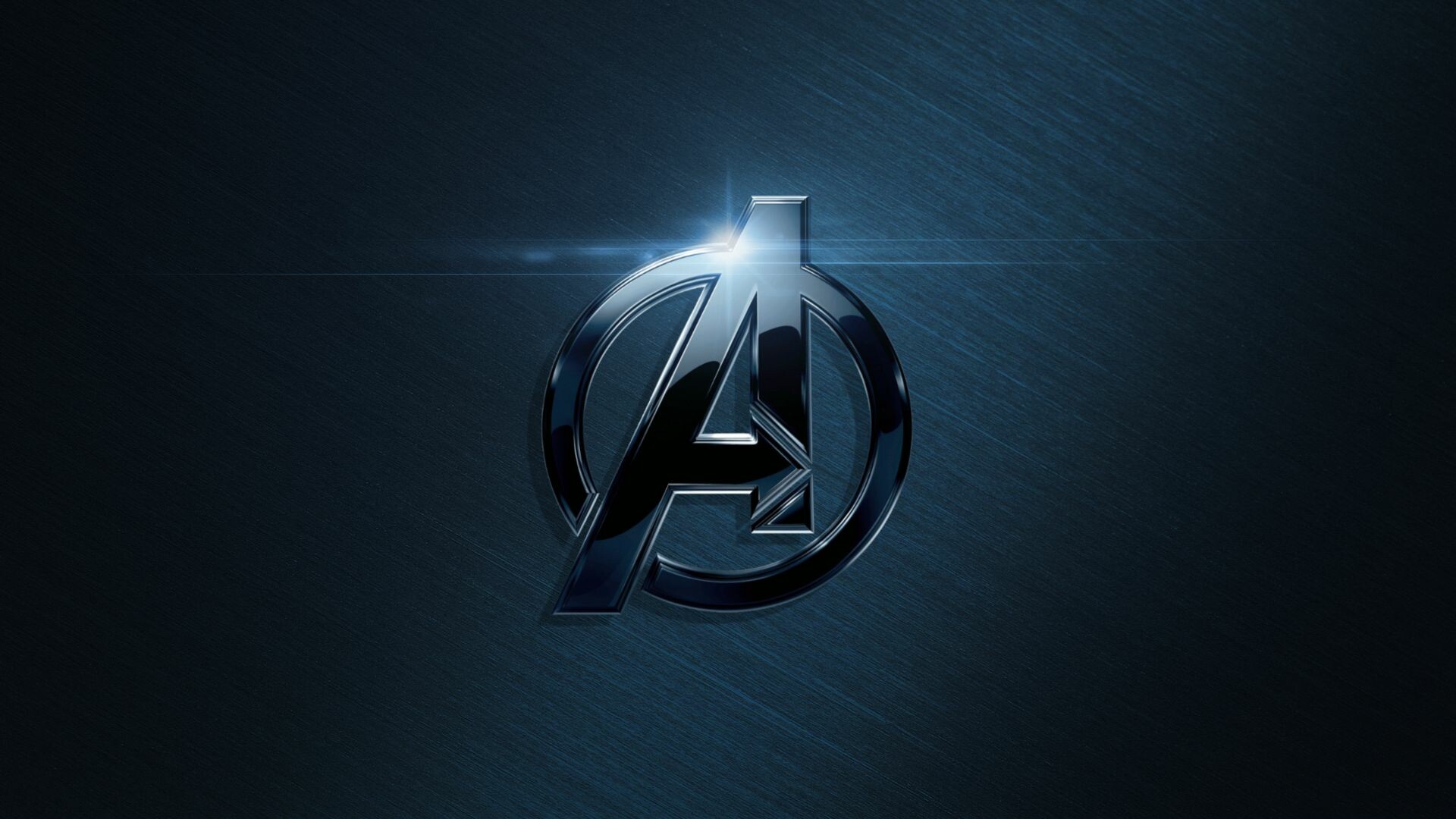 Avengers logo, Metallic A emblem, Brushed steel texture Avengers logo, Metallic A emblem, Brushed steel texture — 1920×1080 HD wallpaper