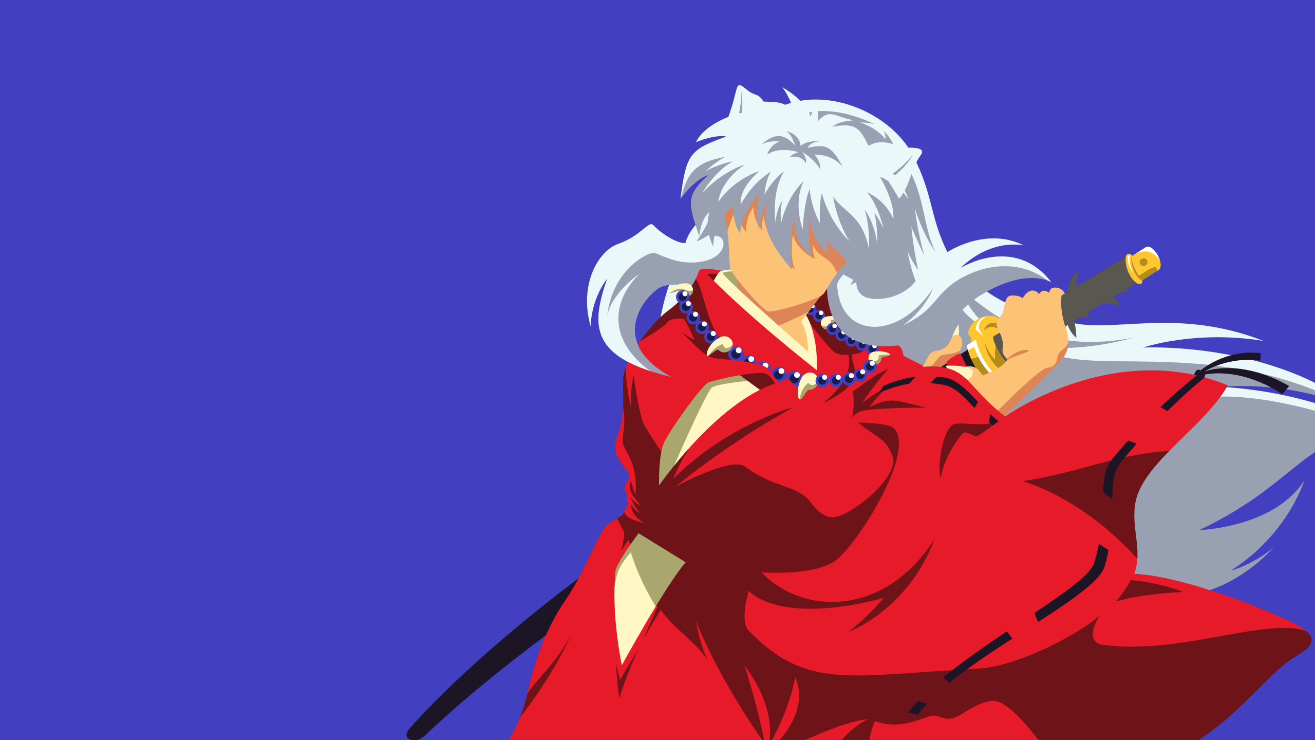 Minimalism, InuYasha Wallpaper, HD Desktop Minimalism, InuYasha Wallpaper, HD Desktop — 2560×1440 HD wallpaper