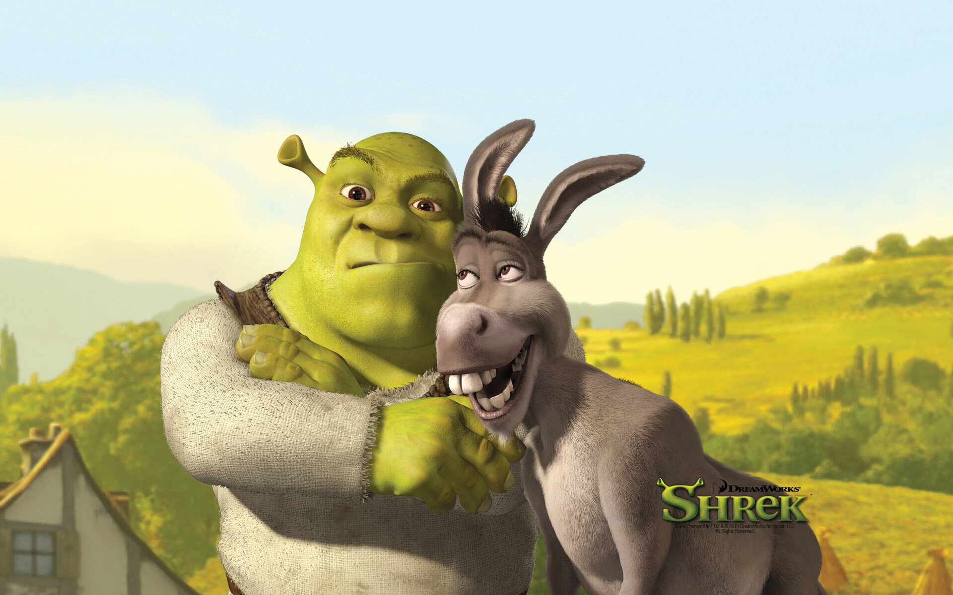 Shrek and Donkey, Shrek Wallpaper, HD Desktop Shrek and Donkey, Shrek Wallpaper, HD Desktop — 1920×1200 HD wallpaper