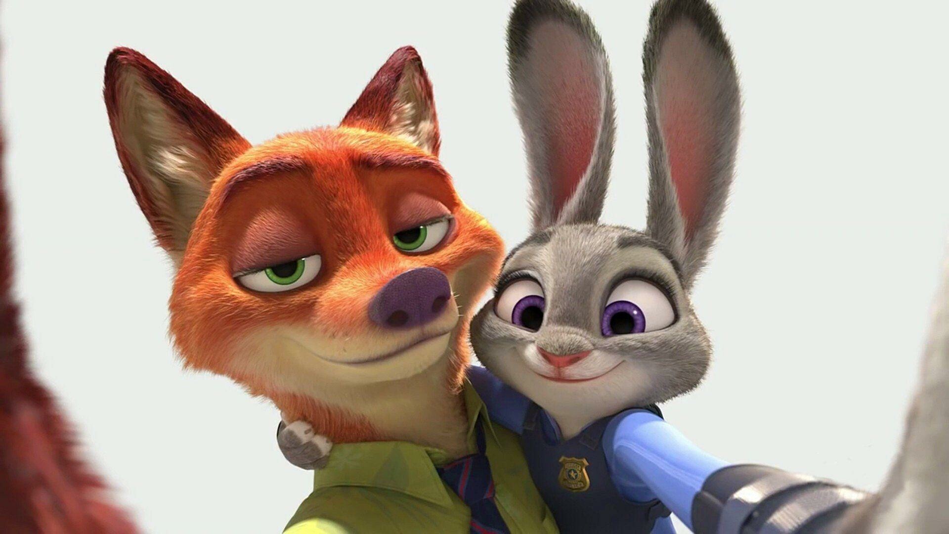 Nick and Judy, Zootopia Wallpaper, Full HD Desktop Nick and Judy, Zootopia Wallpaper, Full HD Desktop — 1920×1080 HD wallpaper