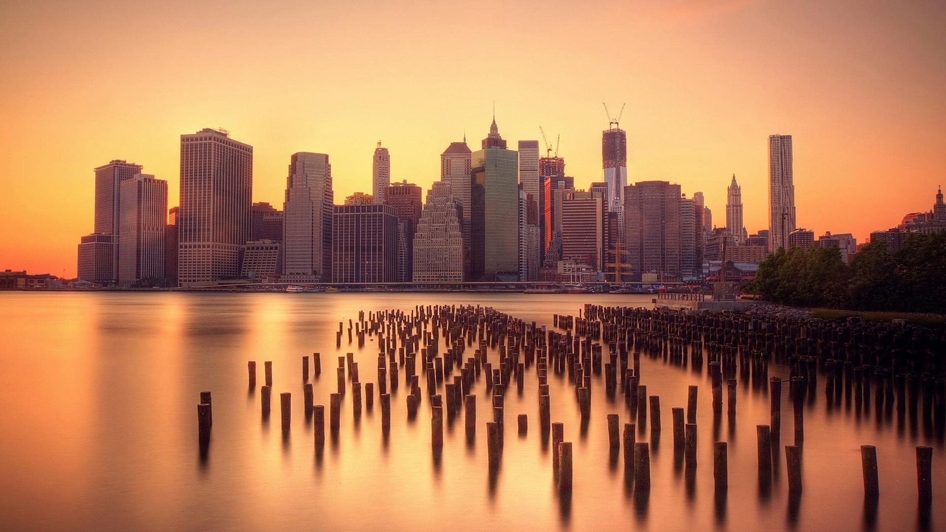 Brooklyn Bridge Park, New York Wallpaper, Full HD Desktop Brooklyn Bridge Park, New York Wallpaper, Full HD Desktop — 1920×1080 HD wallpaper