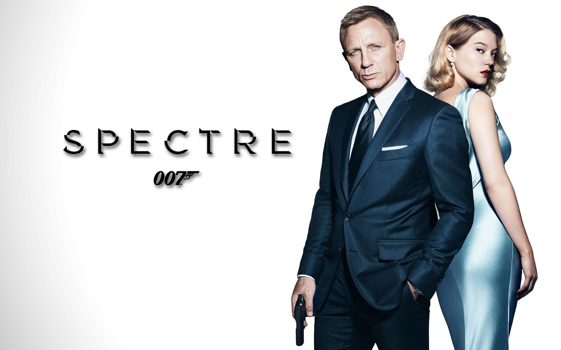 Daniel Craig James Bond, Lea Seydoux Madeleine Swann, SPECTRE 007 logo Daniel Craig James Bond, Lea Seydoux Madeleine Swann, SPECTRE 007 logo — 1920×1200 HD wallpaper