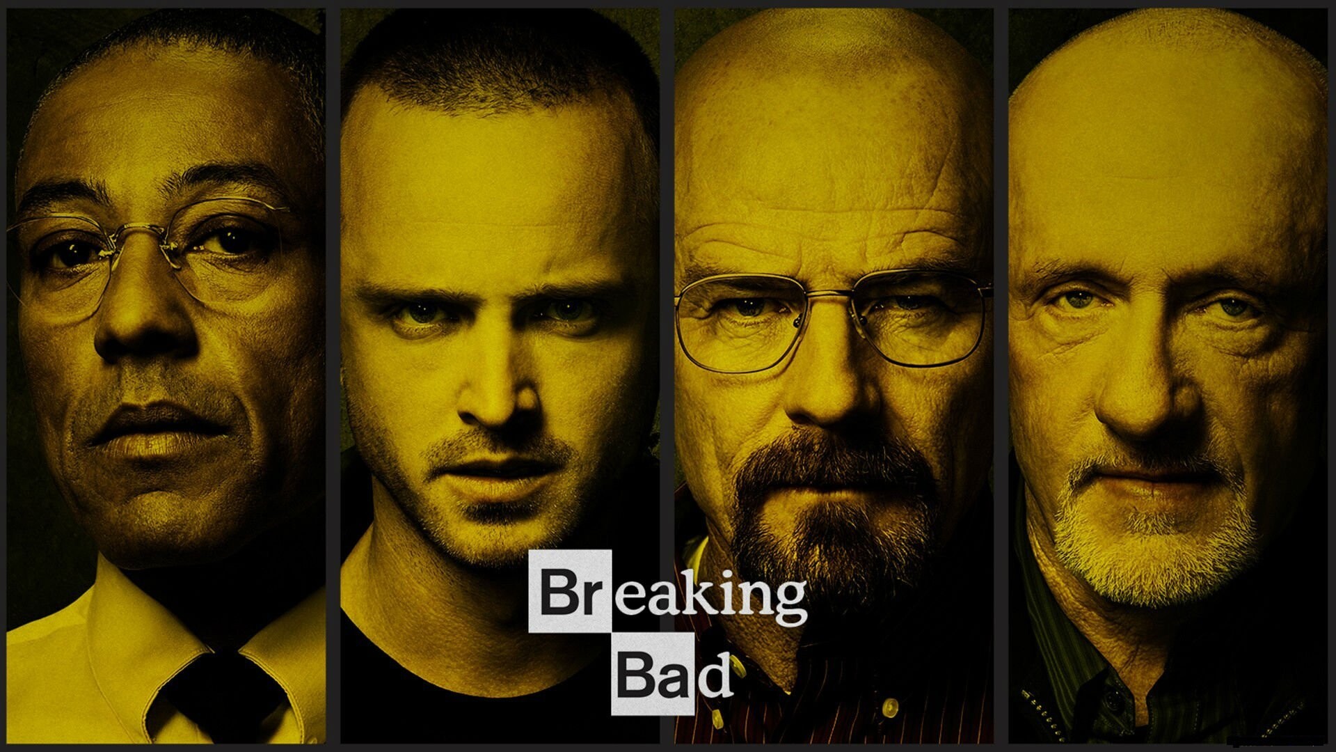 Gus Fring, Jesse Pinkman, Walter White, Mike Ehrmantraut Gus Fring, Jesse Pinkman, Walter White, Mike Ehrmantraut — 1920×1080 HD wallpaper