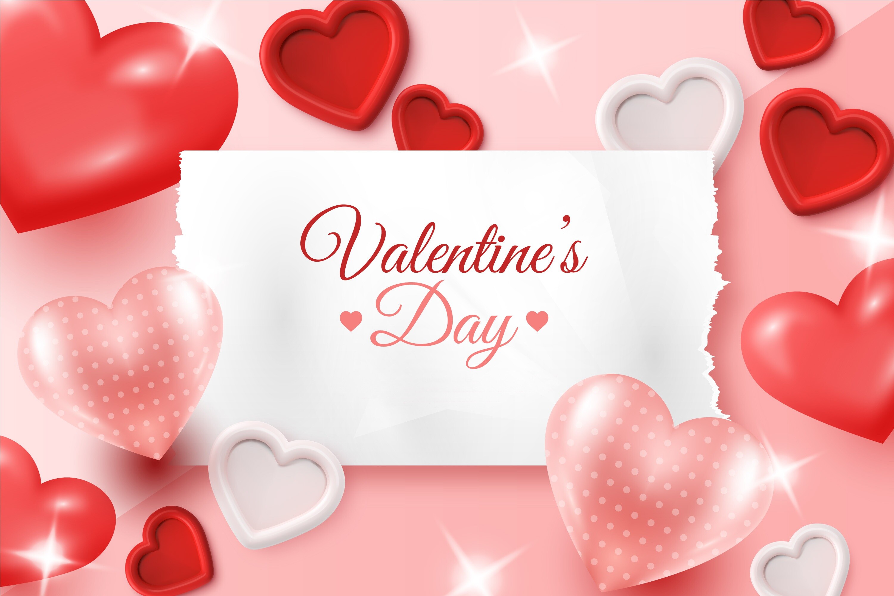 Valentine's Day, Hearts Wallpaper, HD Desktop Valentine's Day, Hearts Wallpaper, HD Desktop — 3000×2000 HD wallpaper