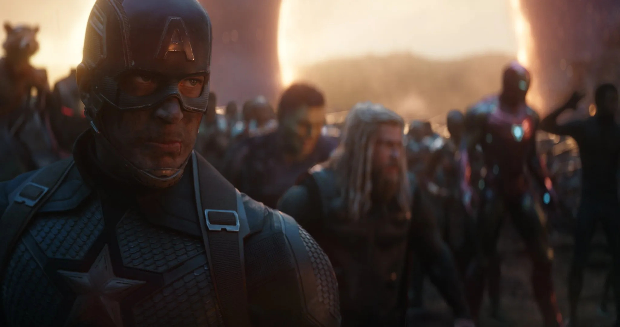 Captain America, Thor and Hulk, Avengers: Endgame (2019) battle Captain America, Thor and Hulk, Avengers: Endgame (2019) battle — 2048×1080 HD wallpaper