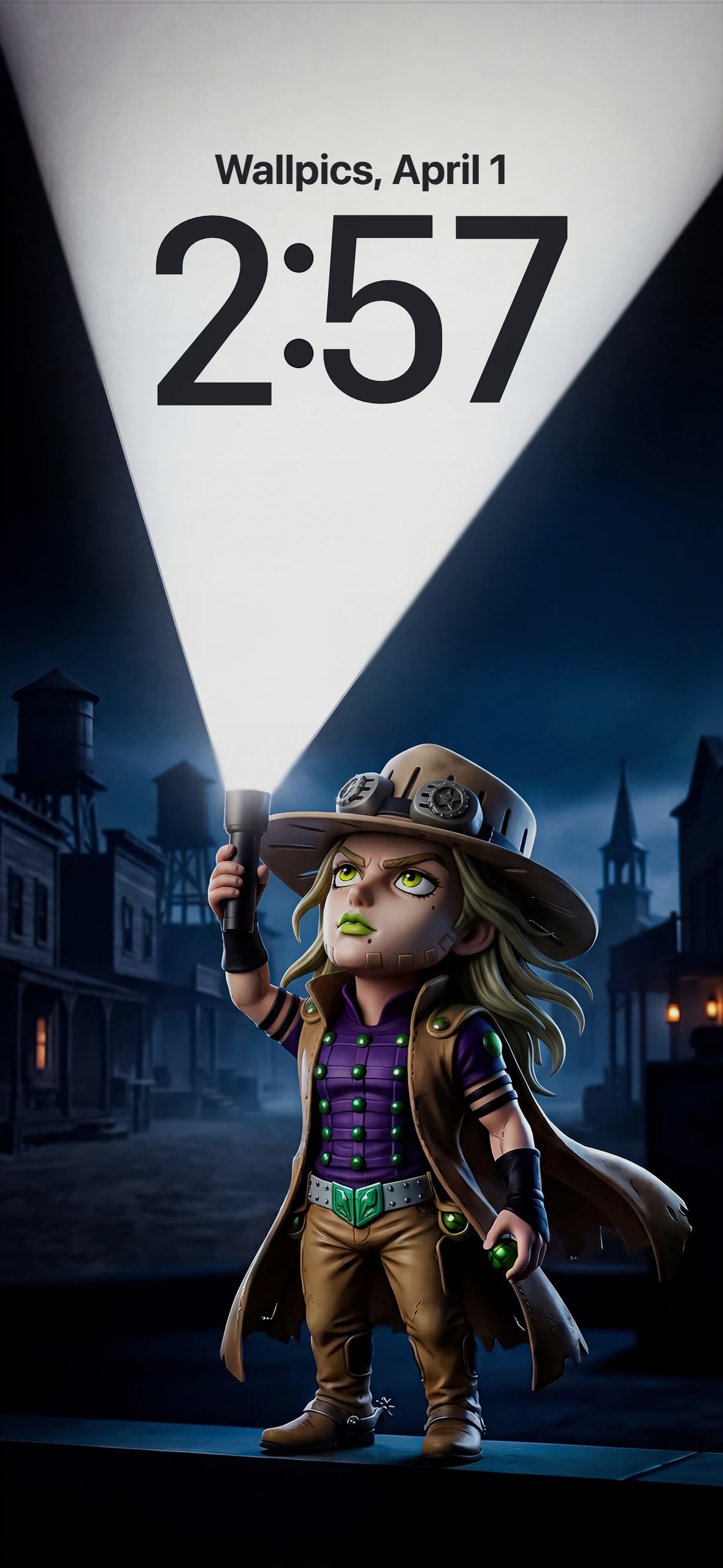 Chibi Cowboy Explorer 4K Wallpaper HD wallpaper