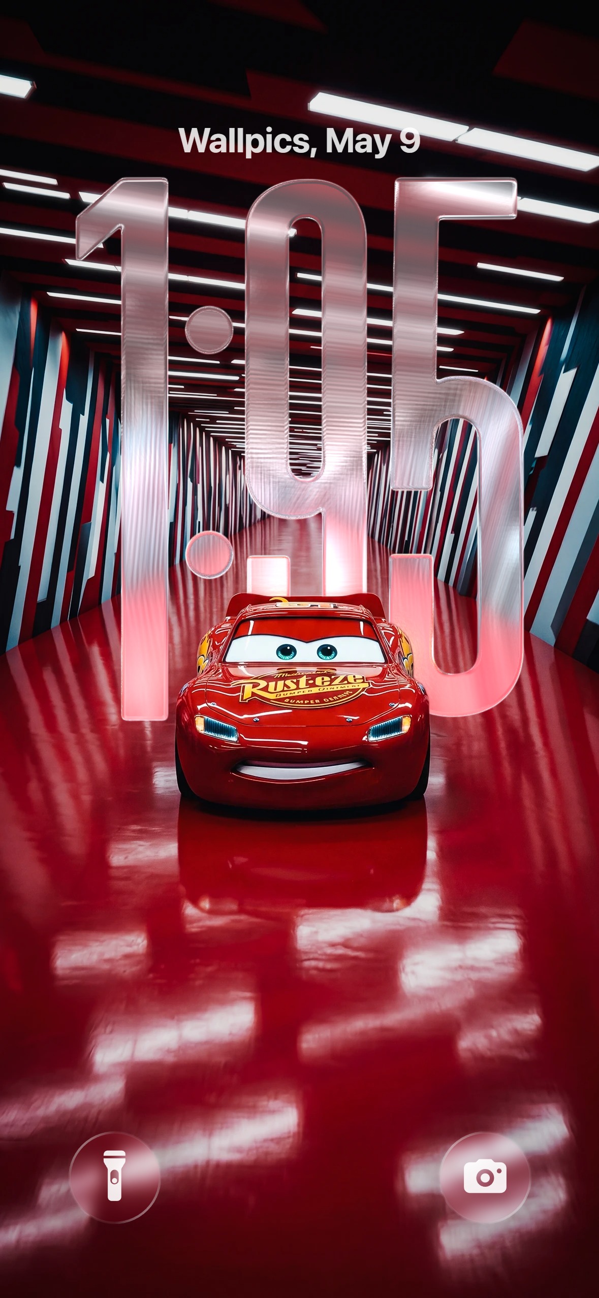 Red Tunnel McQueen Wallpaper HD wallpaper