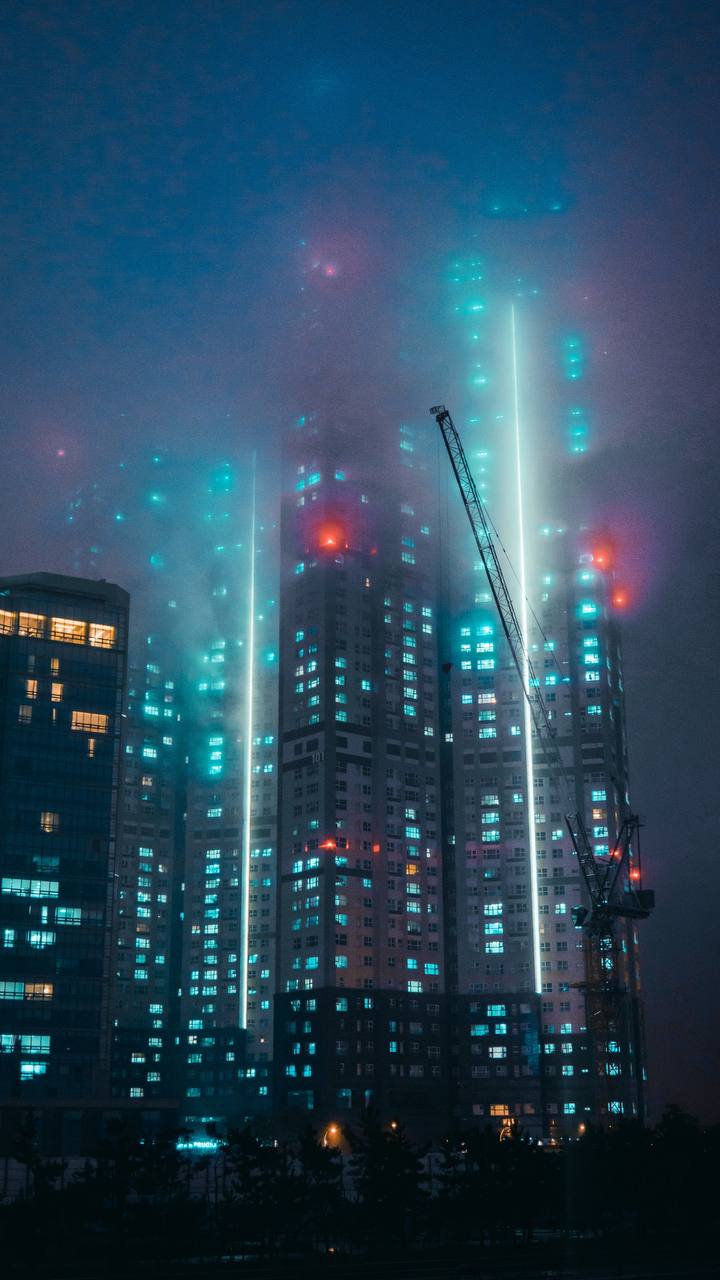 Cityscape Light Show HD iPhone Wallpaper Cityscape Light Show HD iPhone Wallpaper — 720×1280 HD wallpaper
