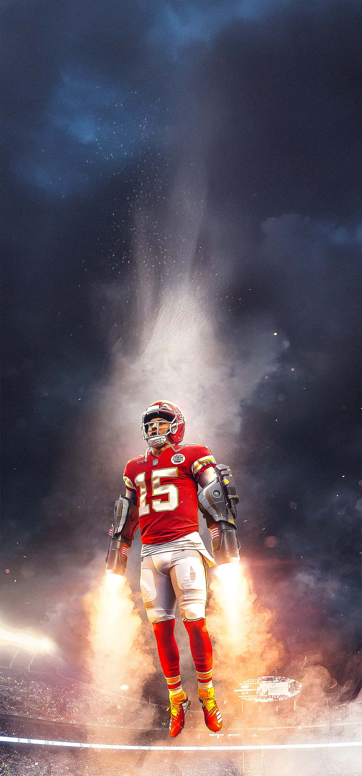 Ed Block Chiefs Fire Game iPhone Wallpapers Ed Block Chiefs Fire Game iPhone Wallpapers — 1179×2526 HD wallpaper