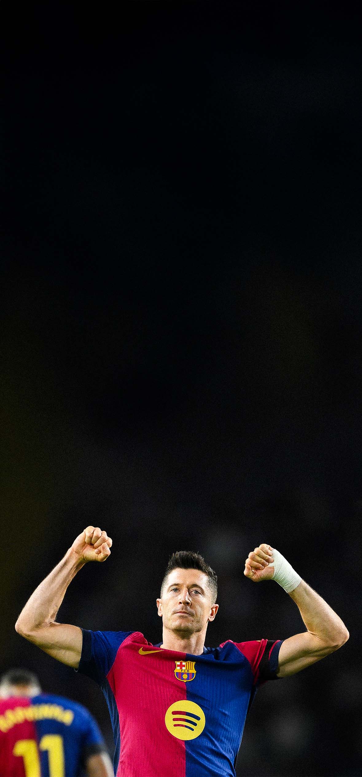 FC Barcelona Robert Lewandowski Kick iPhone FC Barcelona Robert Lewandowski Kick iPhone — 1179×2526 HD wallpaper
