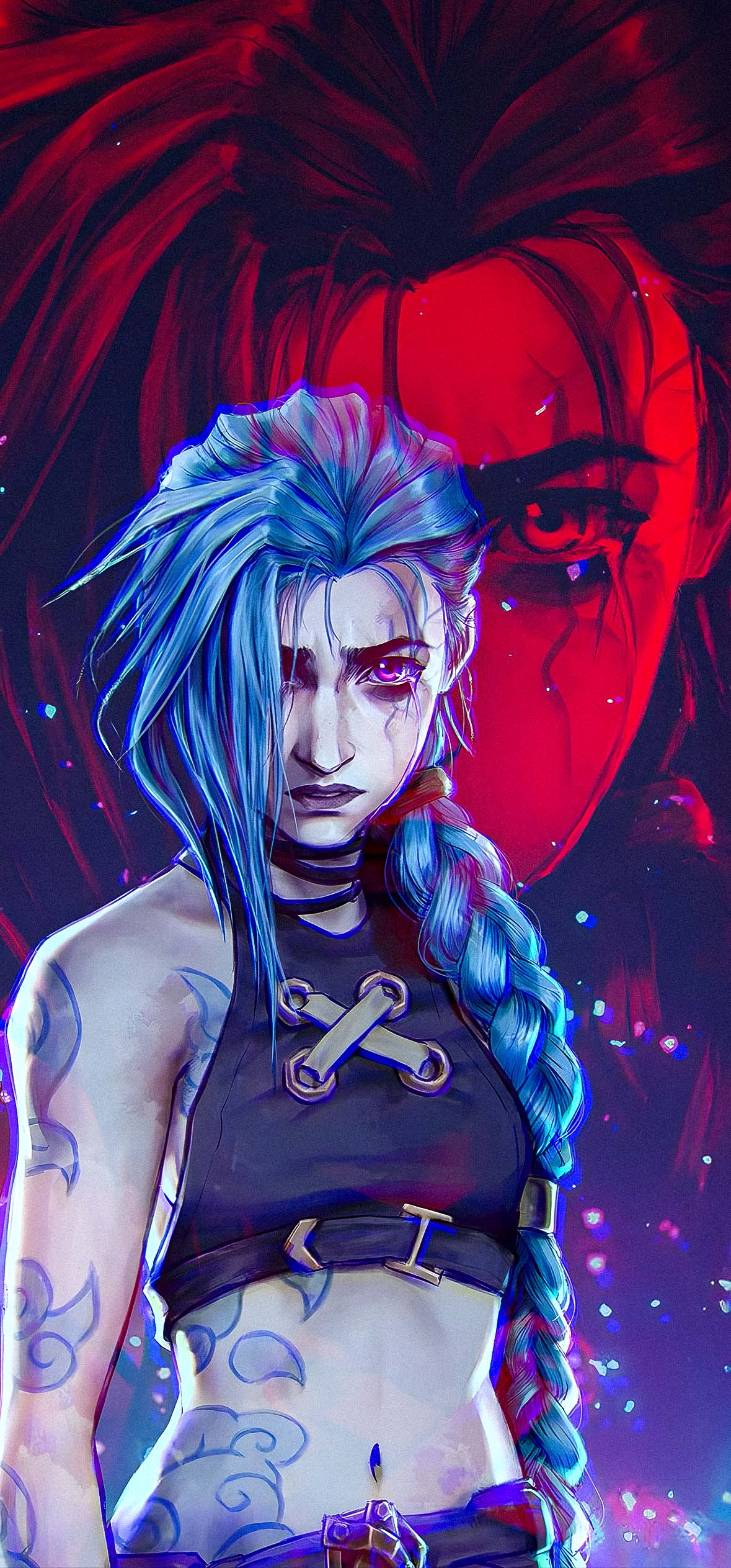 Jinx Arcane Female Lead Wallpapers Jinx Arcane Female Lead Wallpapers — 1179×2526 HD wallpaper