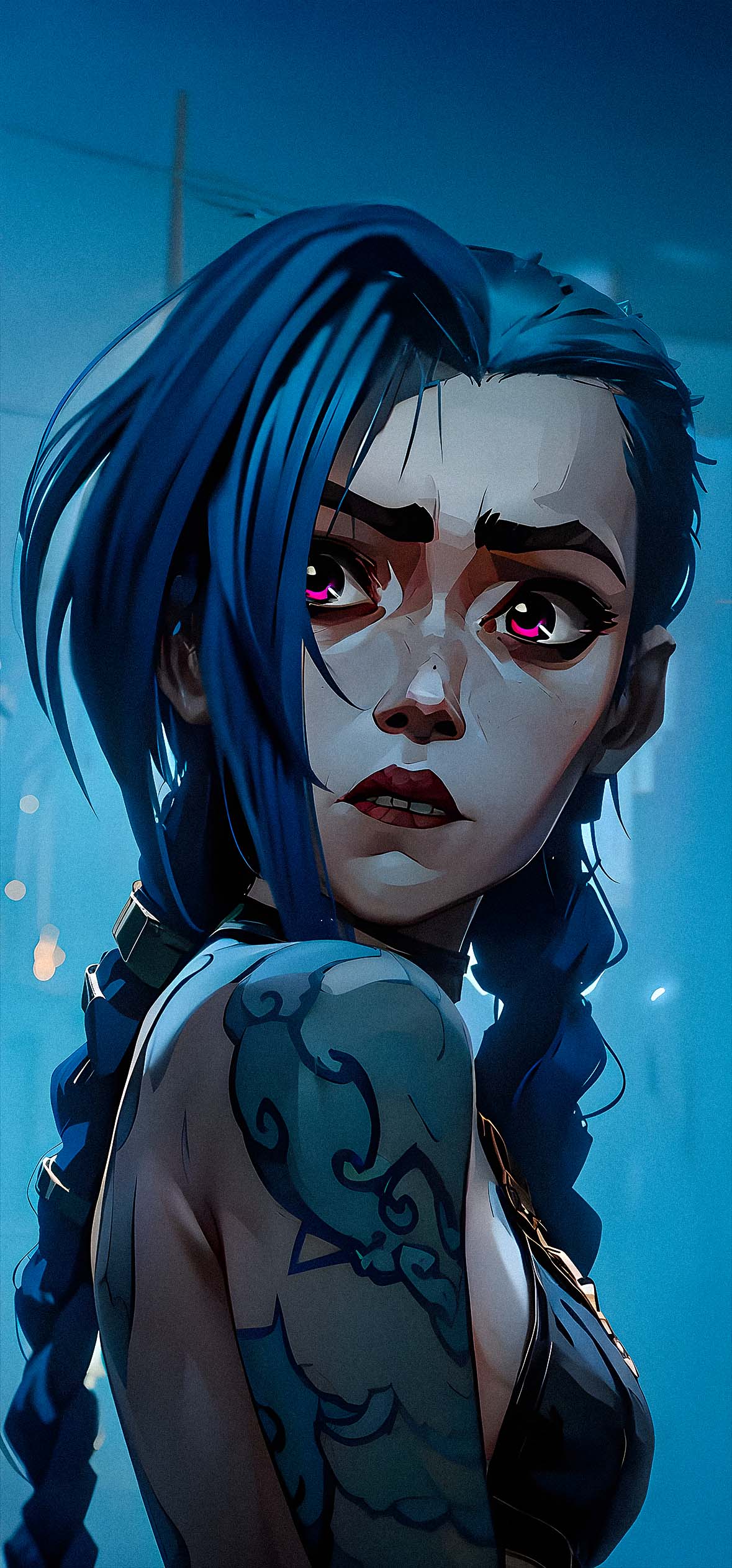 Jinx Arcane Character Wallpapers Jinx Arcane Character Wallpapers — 1179×2526 HD wallpaper