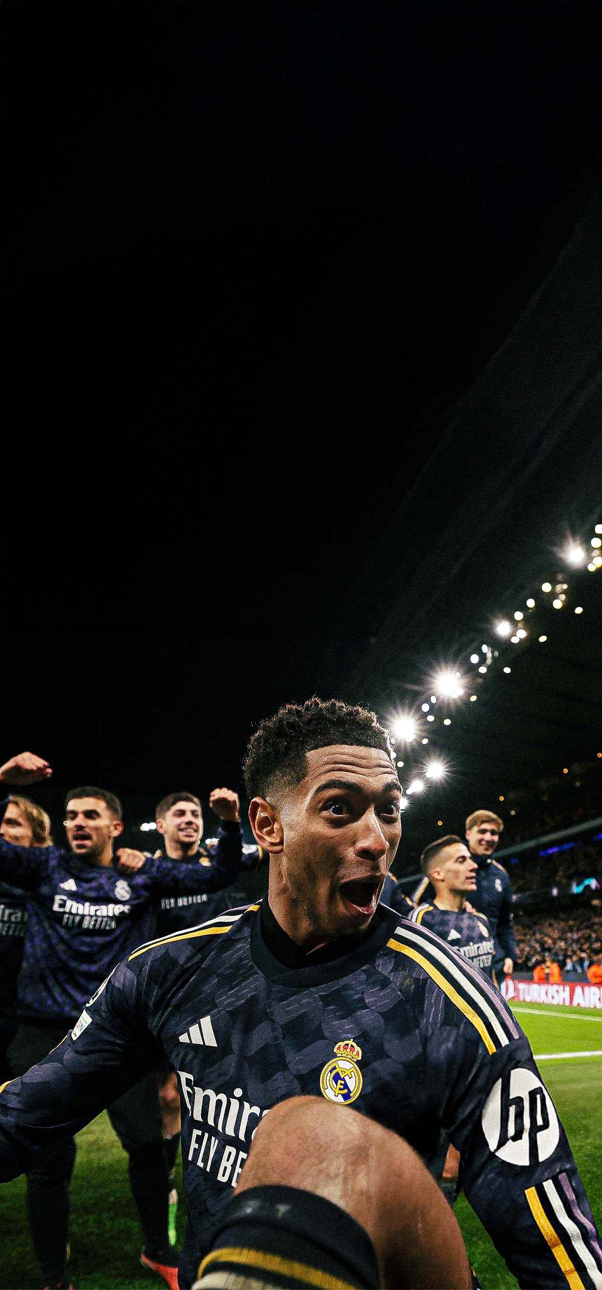 Jude Bellingham UEFA Action Wallpapers 4K iPhone — 1179×2526 HD wallpaper