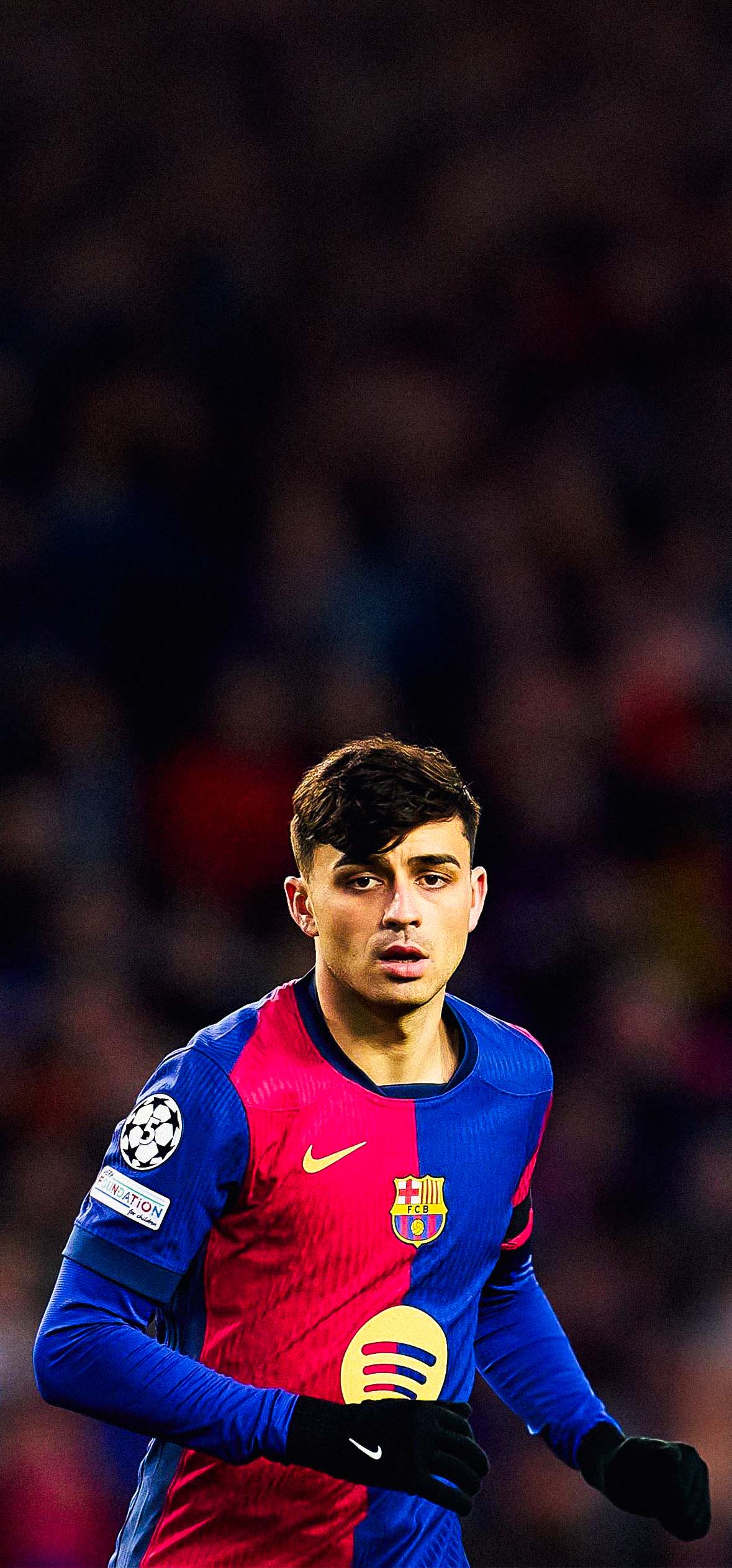 FC Barcelona Pedri González Sport Game iPhone — 1179×2526 HD wallpaper