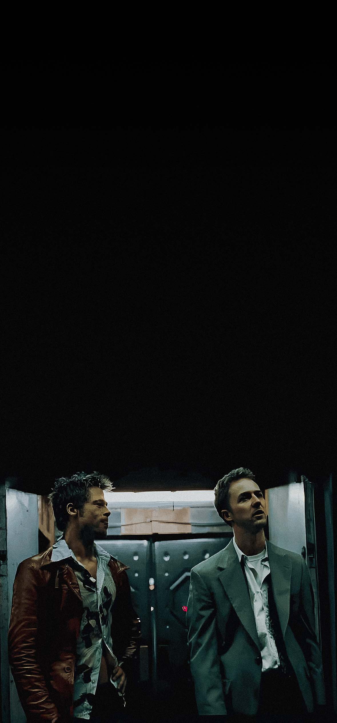 Tyler Durden and Narrator Fight Club Scene 4k Wallpapers for iPhone Tyler Durden and Narrator Fight Club Scene 4k Wallpapers for iPhone — 1179×2526 HD wallpaper