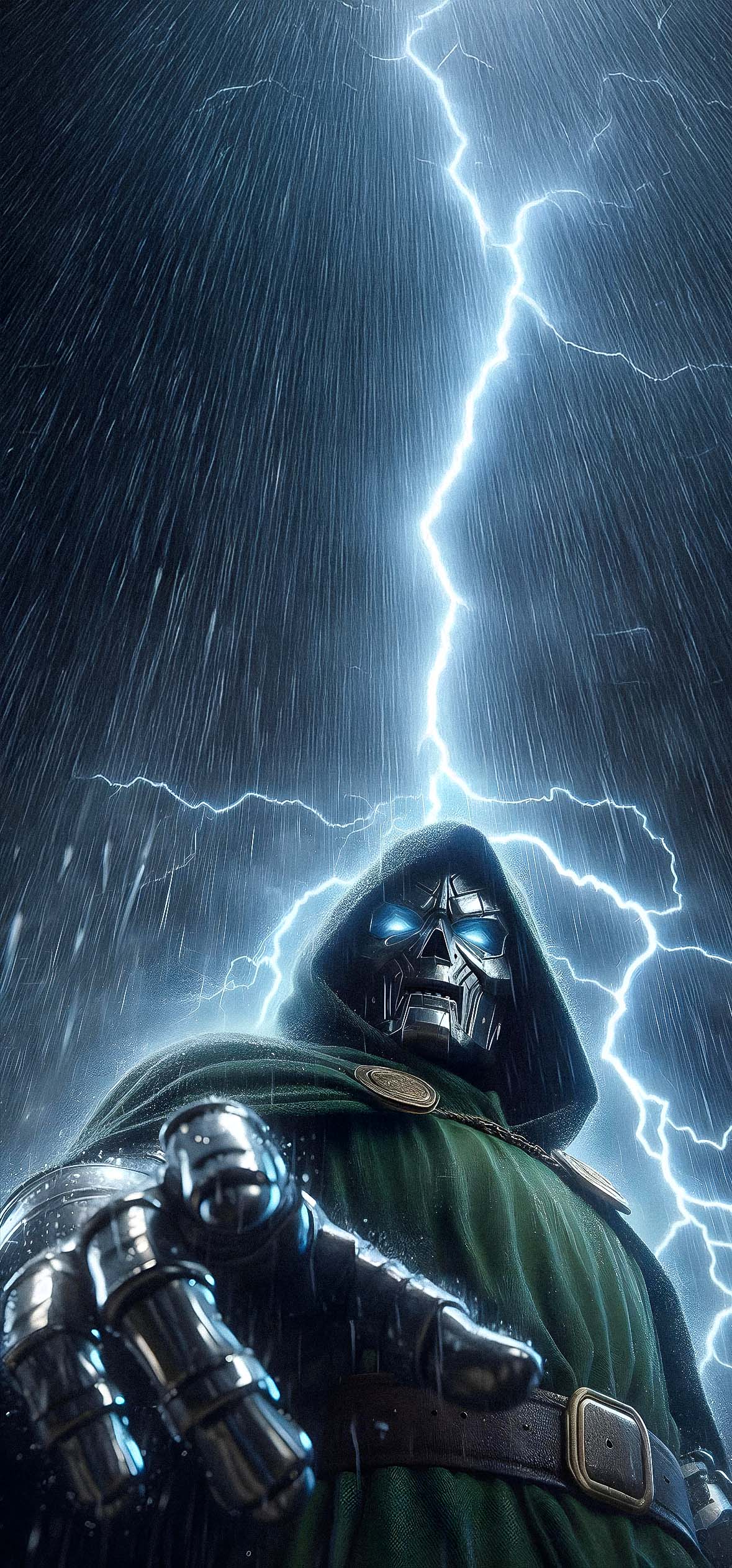 Lightning Rain Dr. Doom RDJ Marvel Wallpapers HD 4k iPhone Lightning Rain Dr. Doom RDJ Marvel Wallpapers HD 4k iPhone — 1179×2526 HD wallpaper