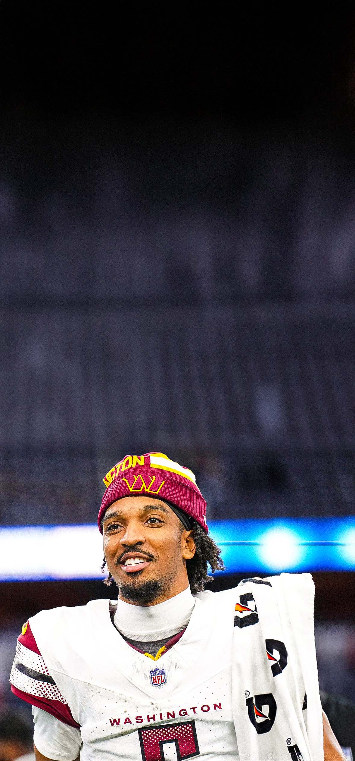 Washington Commanders Jayden Daniels Touchdown iPhone 4K Wallpapers Washington Commanders Jayden Daniels Touchdown iPhone 4K Wallpapers — 1179×2526 HD wallpaper