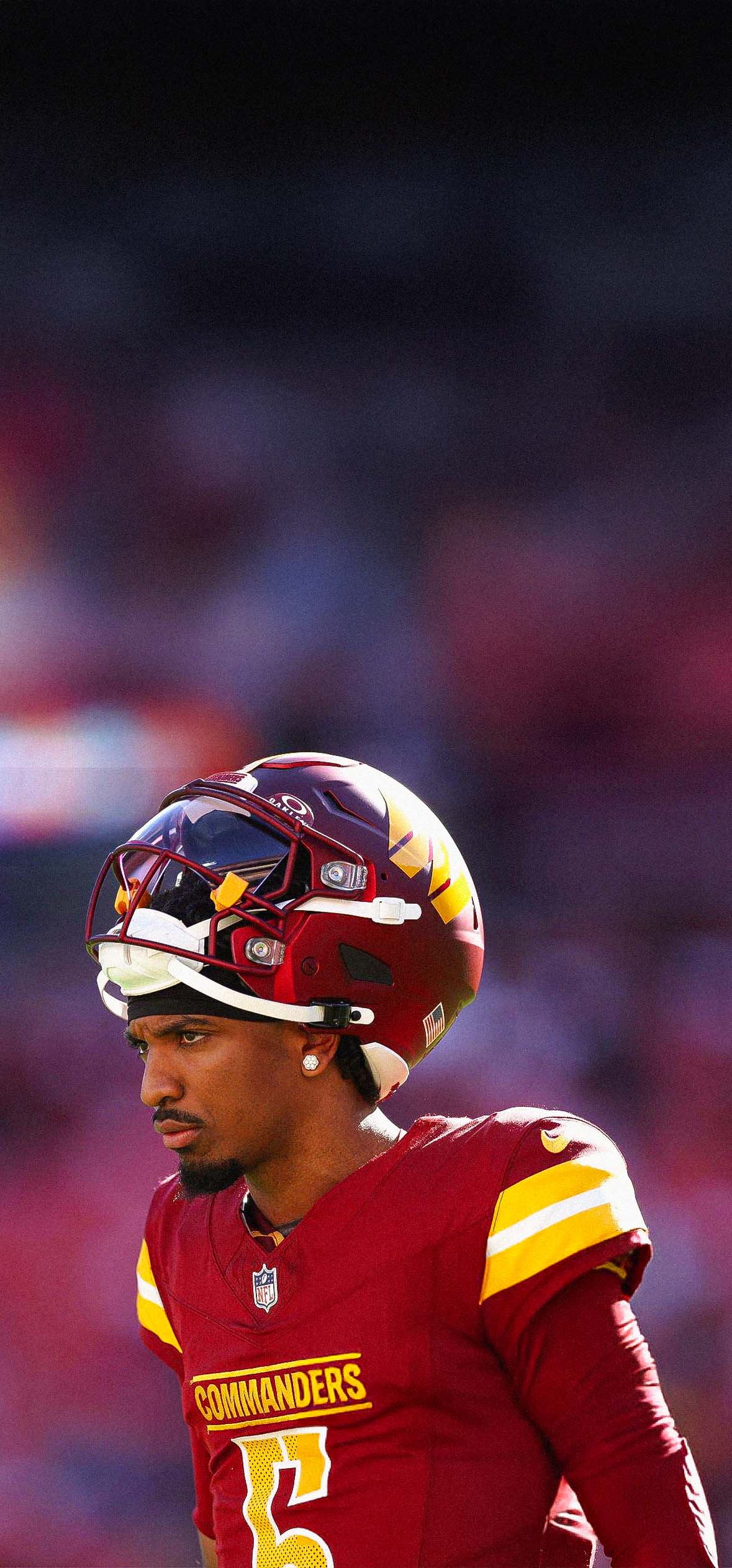 Jayden Daniels American Football Commanders iPhone 4K Pics Jayden Daniels American Football Commanders iPhone 4K Pics — 1179×2526 HD wallpaper