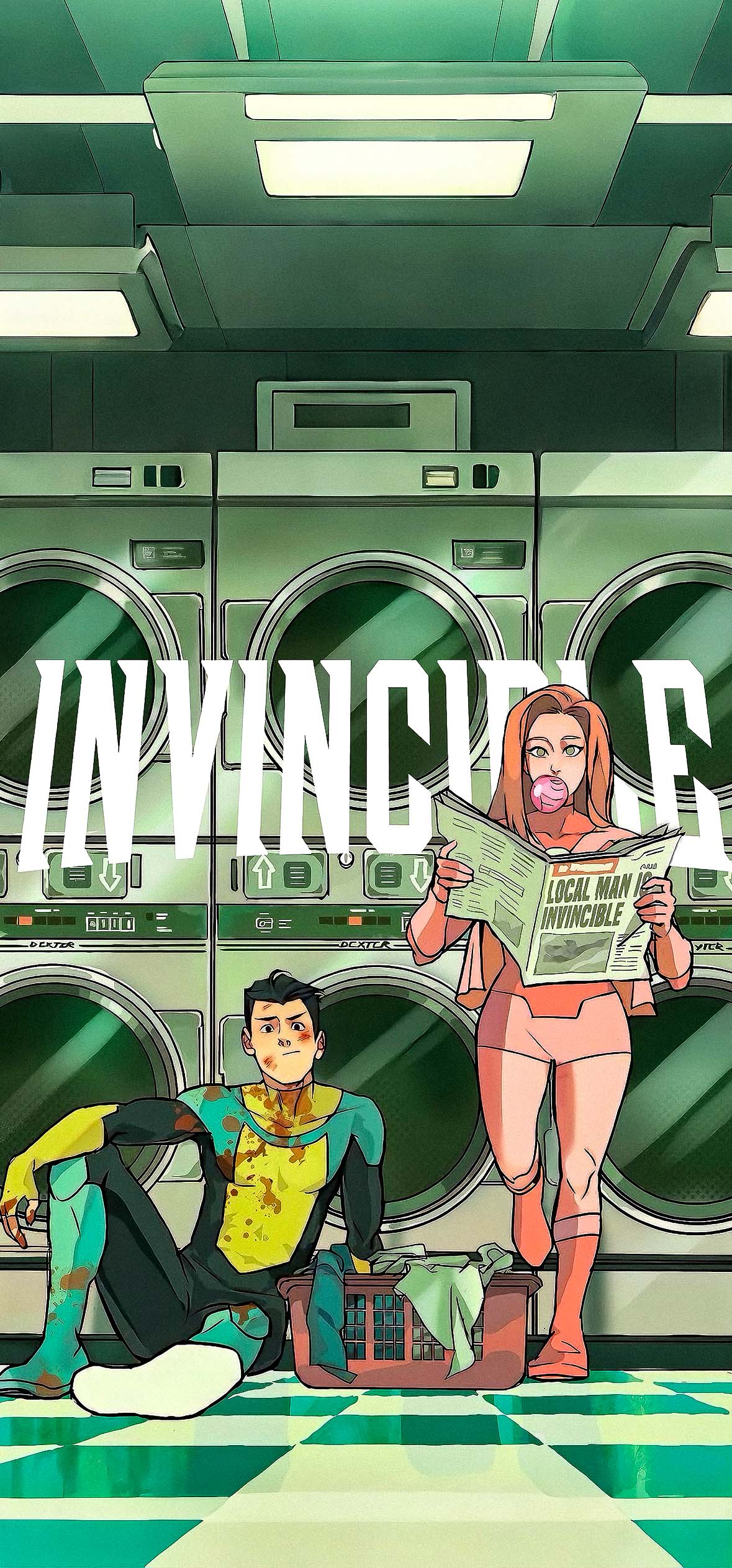 Atom Eve & Mark Invincible Duo 4k iPhone Atom Eve & Mark Invincible Duo 4k iPhone — 1179×2526 HD wallpaper