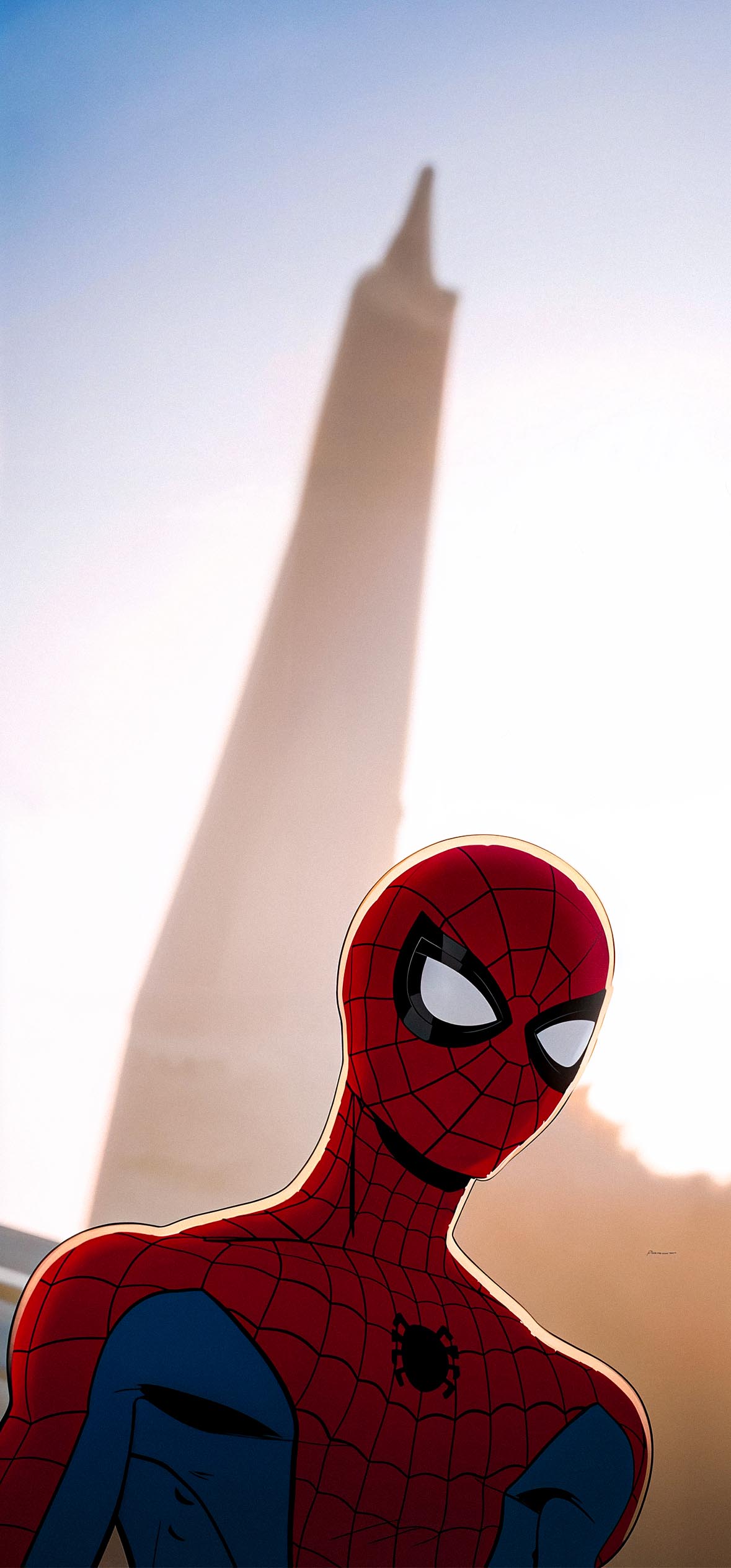 Sunny Day Spiderman Comic Show Sunny Day Spiderman Comic Show — 1179×2526 HD wallpaper