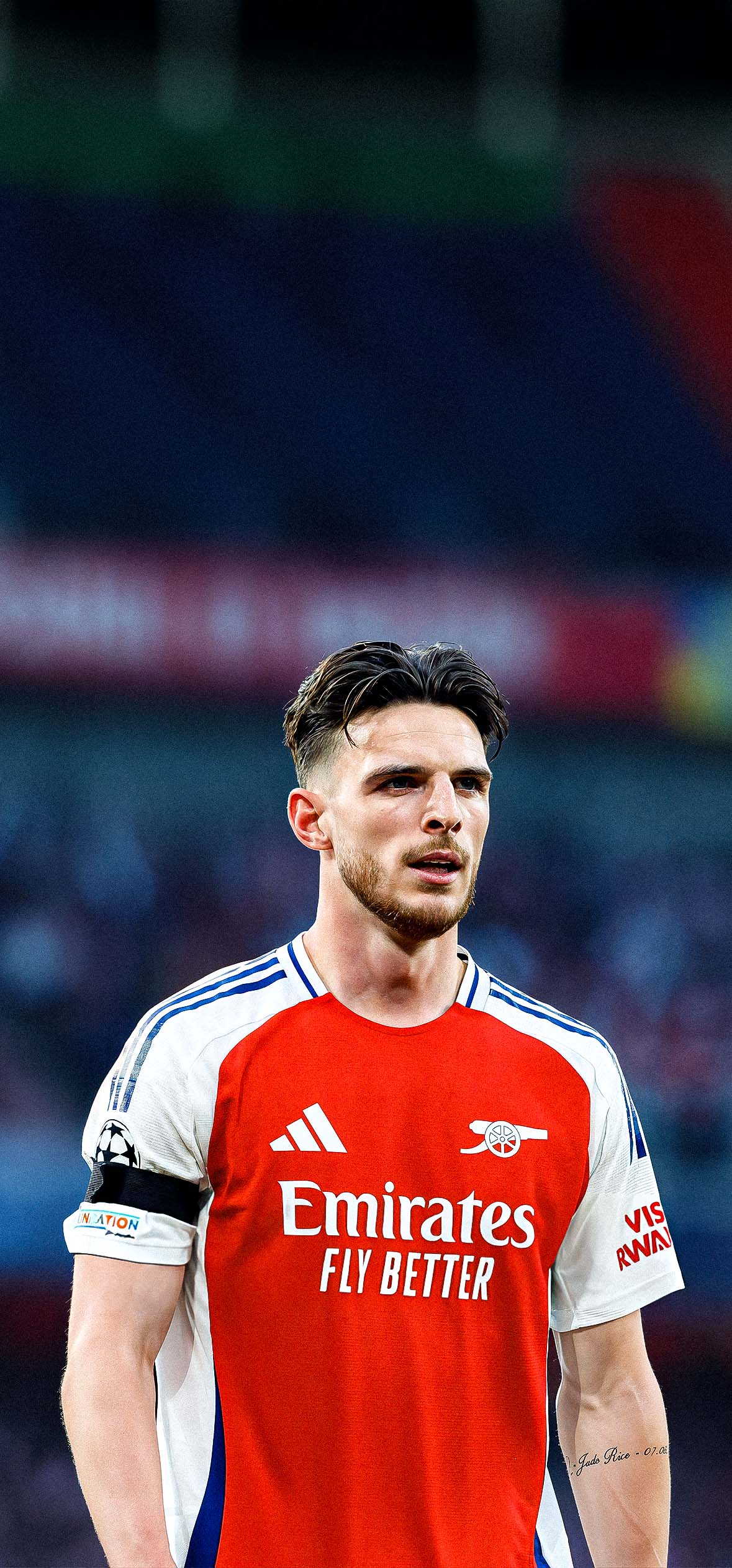 Declan Rice Arsenal FC Soccer Player Wallpapers Declan Rice Arsenal FC Soccer Player Wallpapers — 1179×2526 HD wallpaper