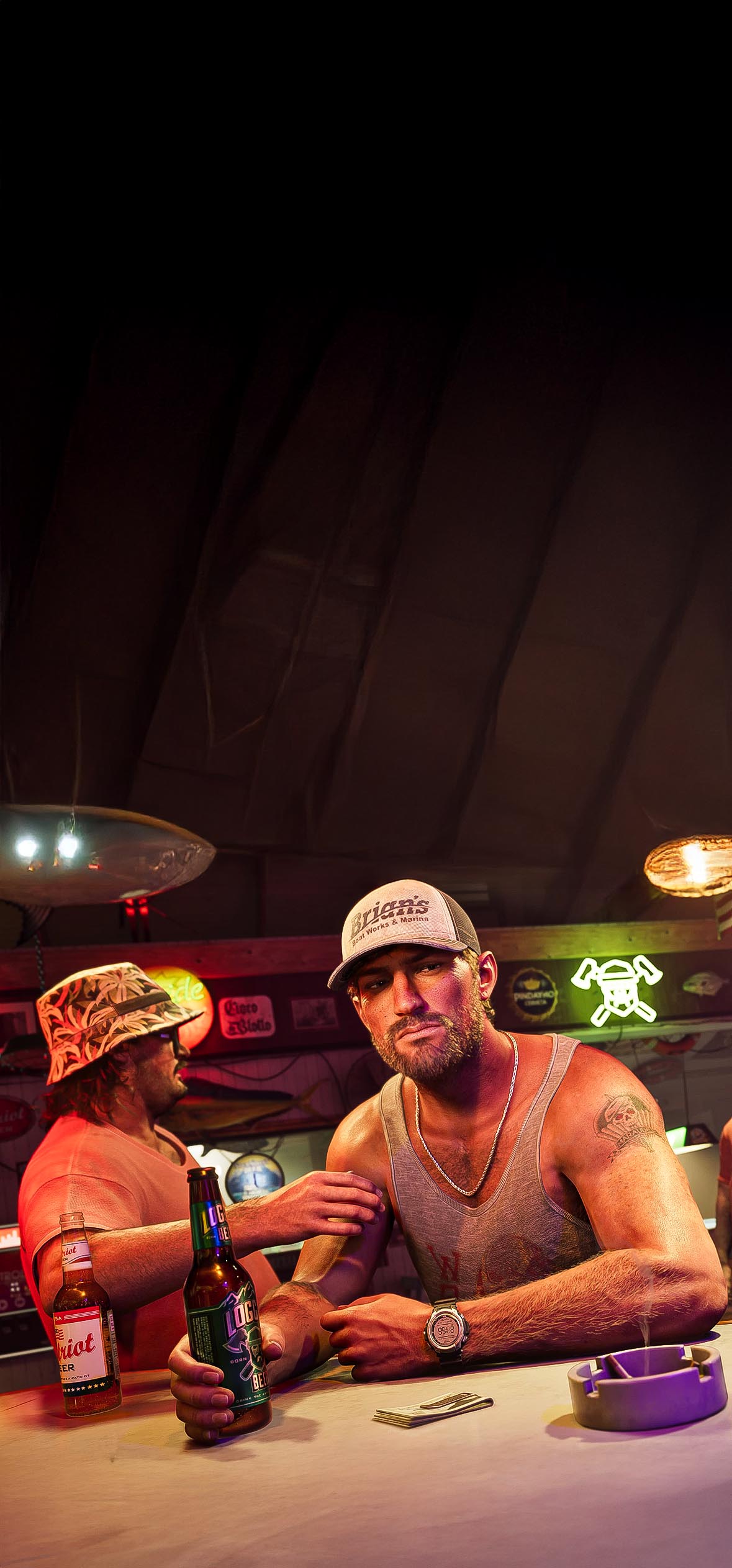 Jason Duval's GTA 6 Bar Wallpapers Jason Duval's GTA 6 Bar Wallpapers — 1179×2526 HD wallpaper