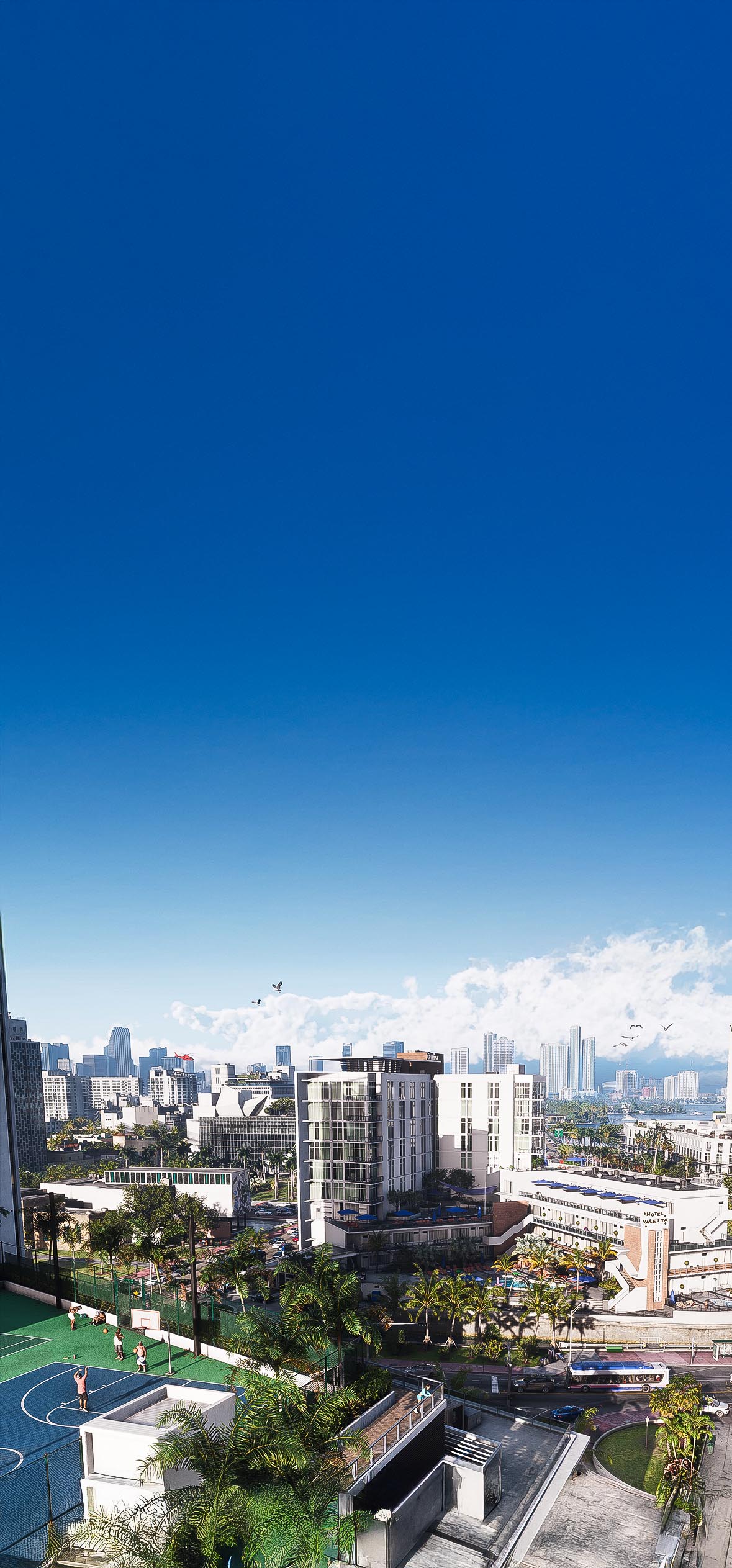 GTA 6 Sunny Vice City District 4K GTA 6 Sunny Vice City District 4K — 1179×2526 HD wallpaper