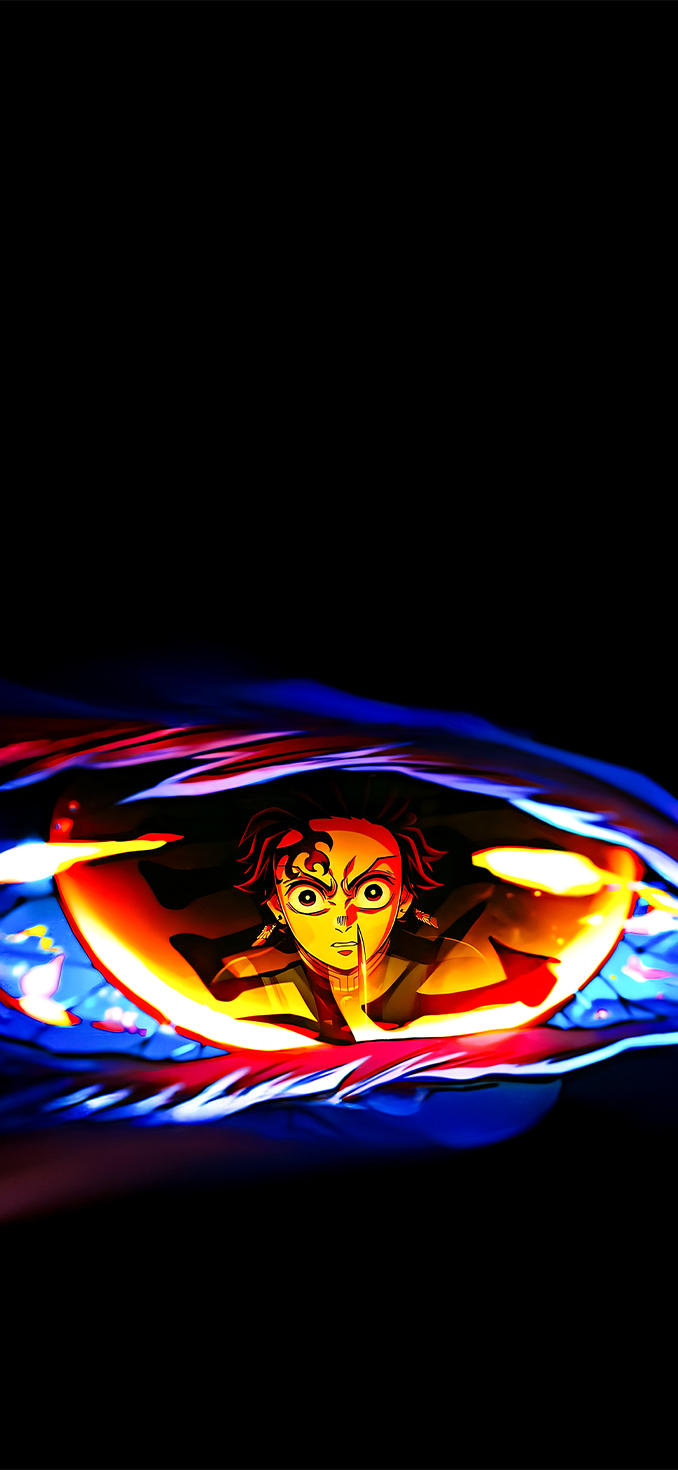 Akaza Eye Reflection Kimetsu no Yaiba Wallpapers iPhone 4K — 678×1470 HD wallpaper