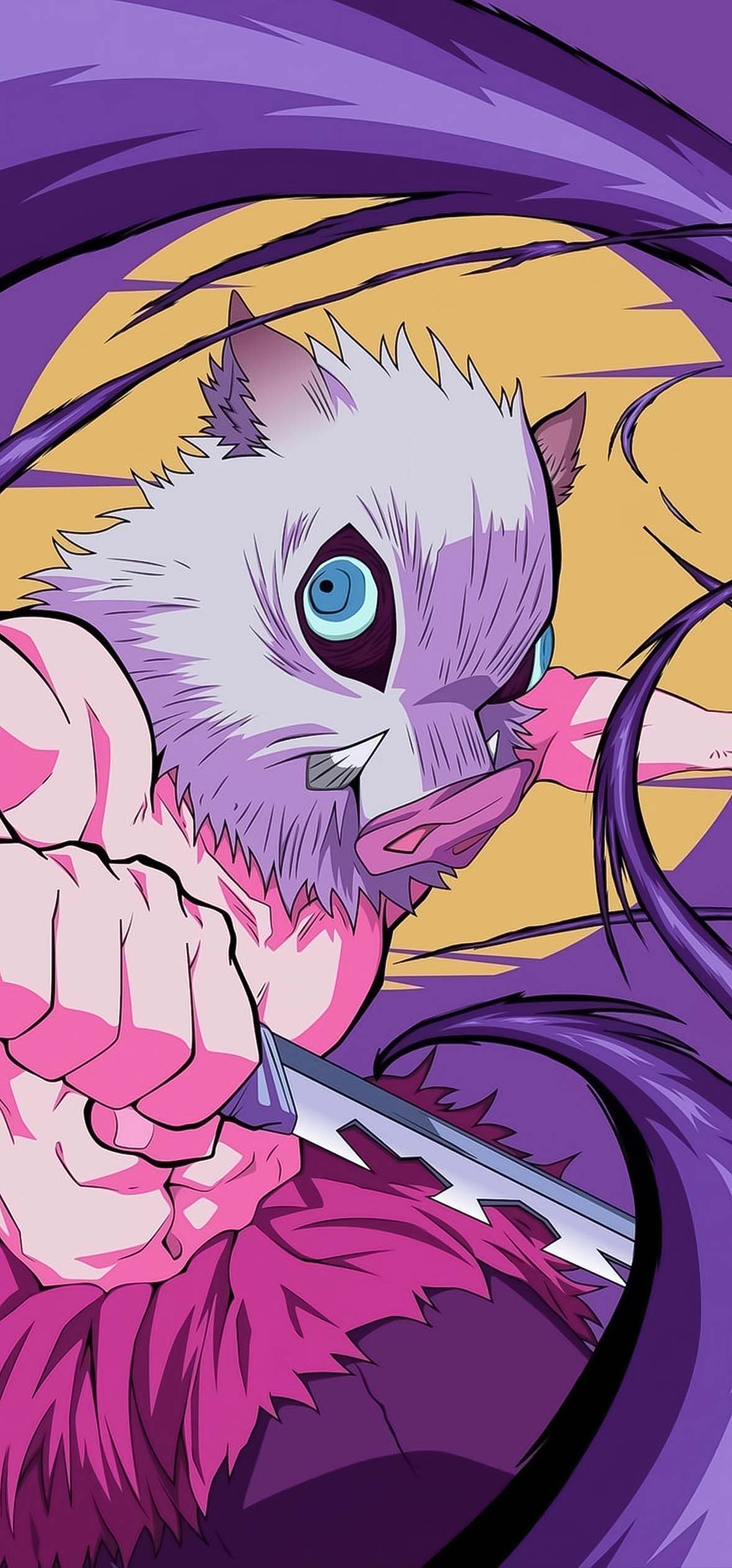 Inosuke Hashibira Pig Mask Wallpapers Demon Slayer iPhone 4K Inosuke Hashibira Pig Mask Wallpapers Demon Slayer iPhone 4K — 1179×2526 HD wallpaper