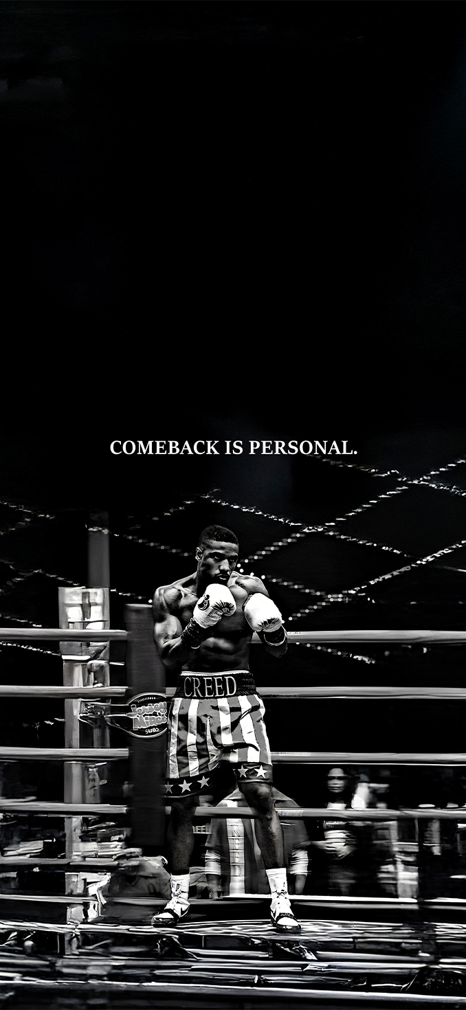Adonis Creed Motivational Black & White 4K Mobile Adonis Creed Motivational Black & White 4K Mobile — 678×1470 HD wallpaper