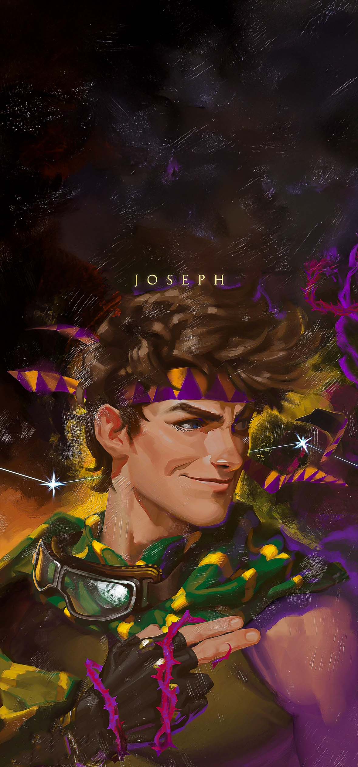 Joseph Joestar Artistic Painting 4K iPhone Joseph Joestar Artistic Painting 4K iPhone — 1179×2526 HD wallpaper