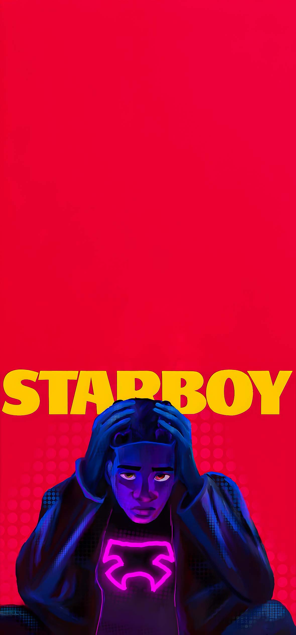 Miles Morales Starboy Spider-Verse Wallpapers Miles Morales Starboy Spider-Verse Wallpapers — 1179×2526 HD wallpaper