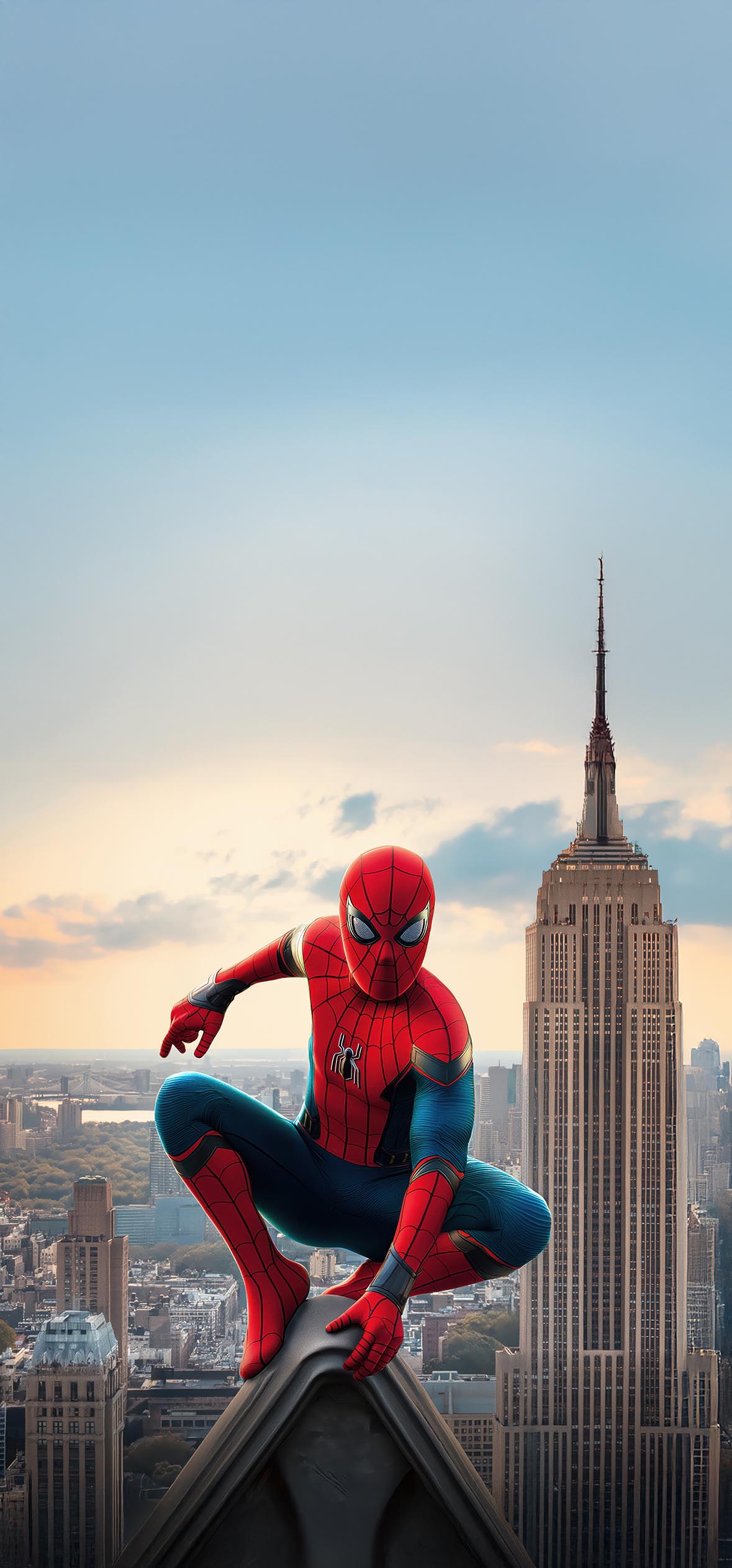 Artistic Spiderman Empire State Building Wallpapers iPhone 4k Artistic Spiderman Empire State Building Wallpapers iPhone 4k — 1179×2526 HD wallpaper