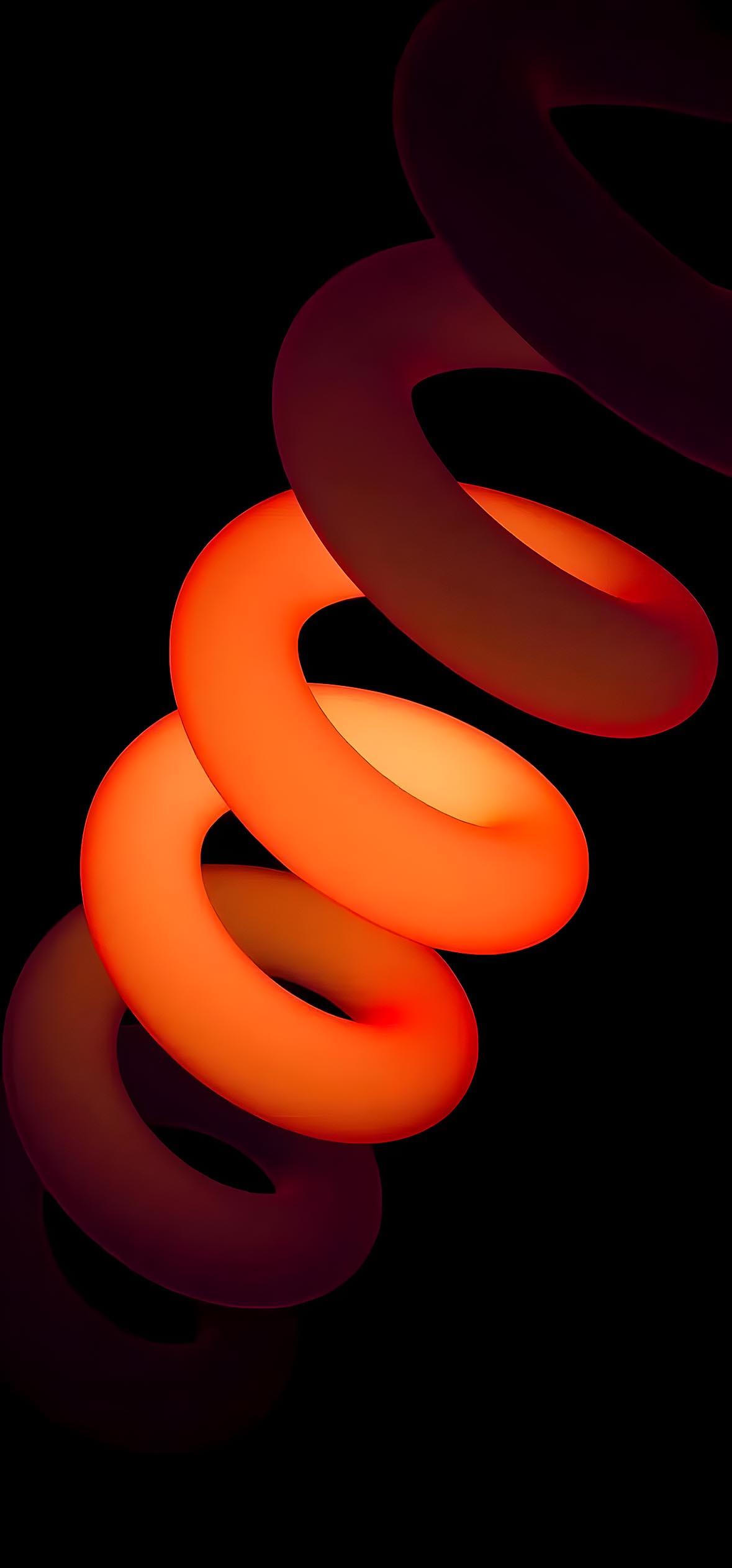 Dark Minimal Spiral Abstract Art Dark Minimal Spiral Abstract Art — 1179×2526 HD wallpaper