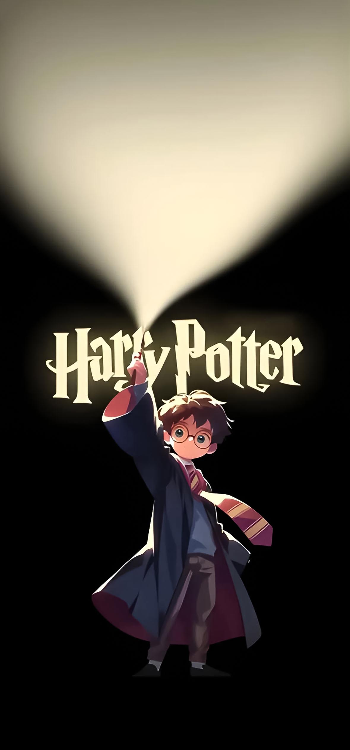 Harry Potter Flashlight Wizardry iPhone Wallpapers 4k — 1179×2526 HD wallpaper