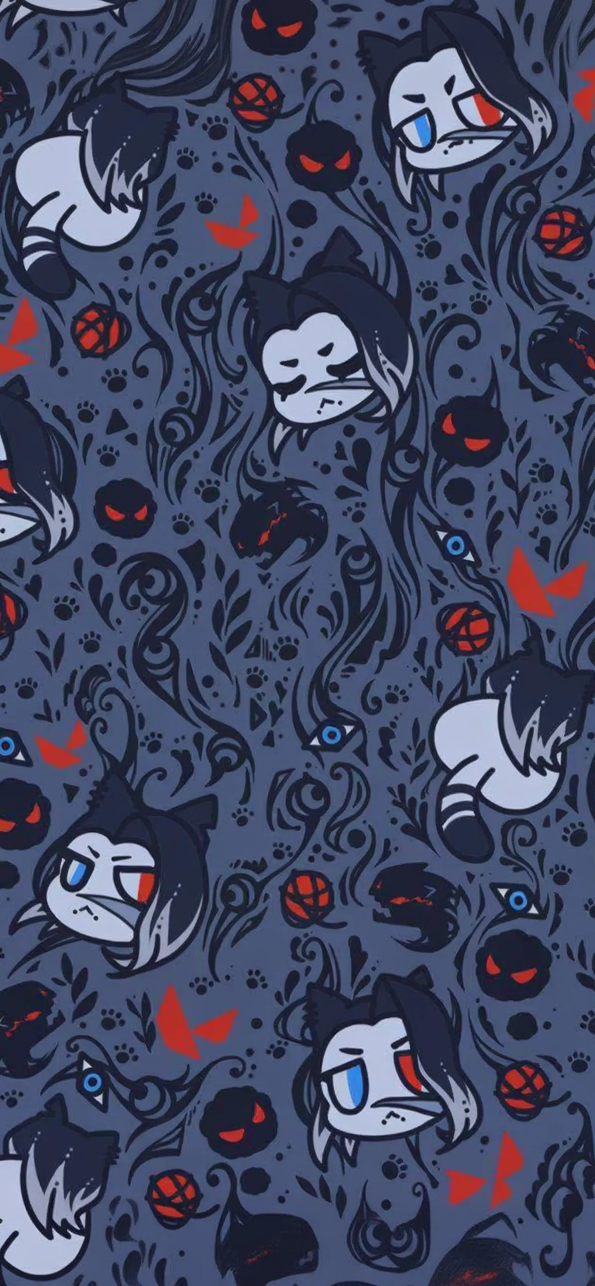 Cute Valorant Gaming Sticker Collection for iPhone — 1184×2560 HD wallpaper