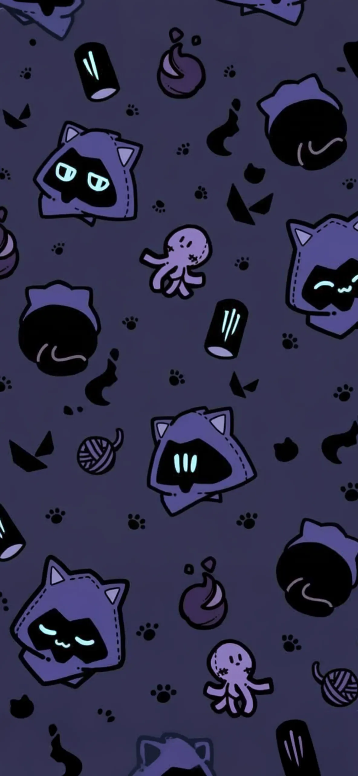 Cute Valorant Doodle Stickers for iPhone — 1184×2560 HD wallpaper