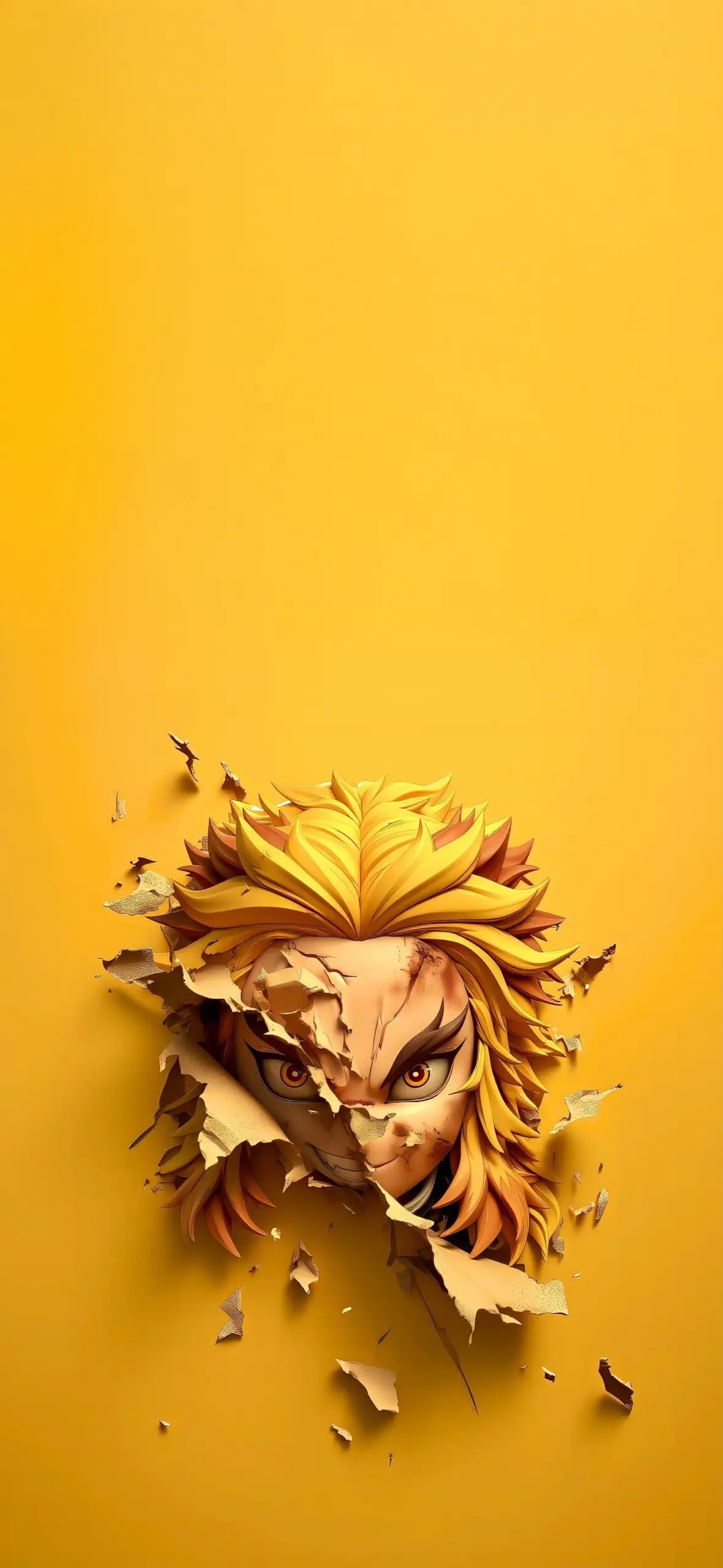 Flame Hashira Kyojuro Minimalist iPhone Wallpapers Flame Hashira Kyojuro Minimalist iPhone Wallpapers — 1179×2556 HD wallpaper