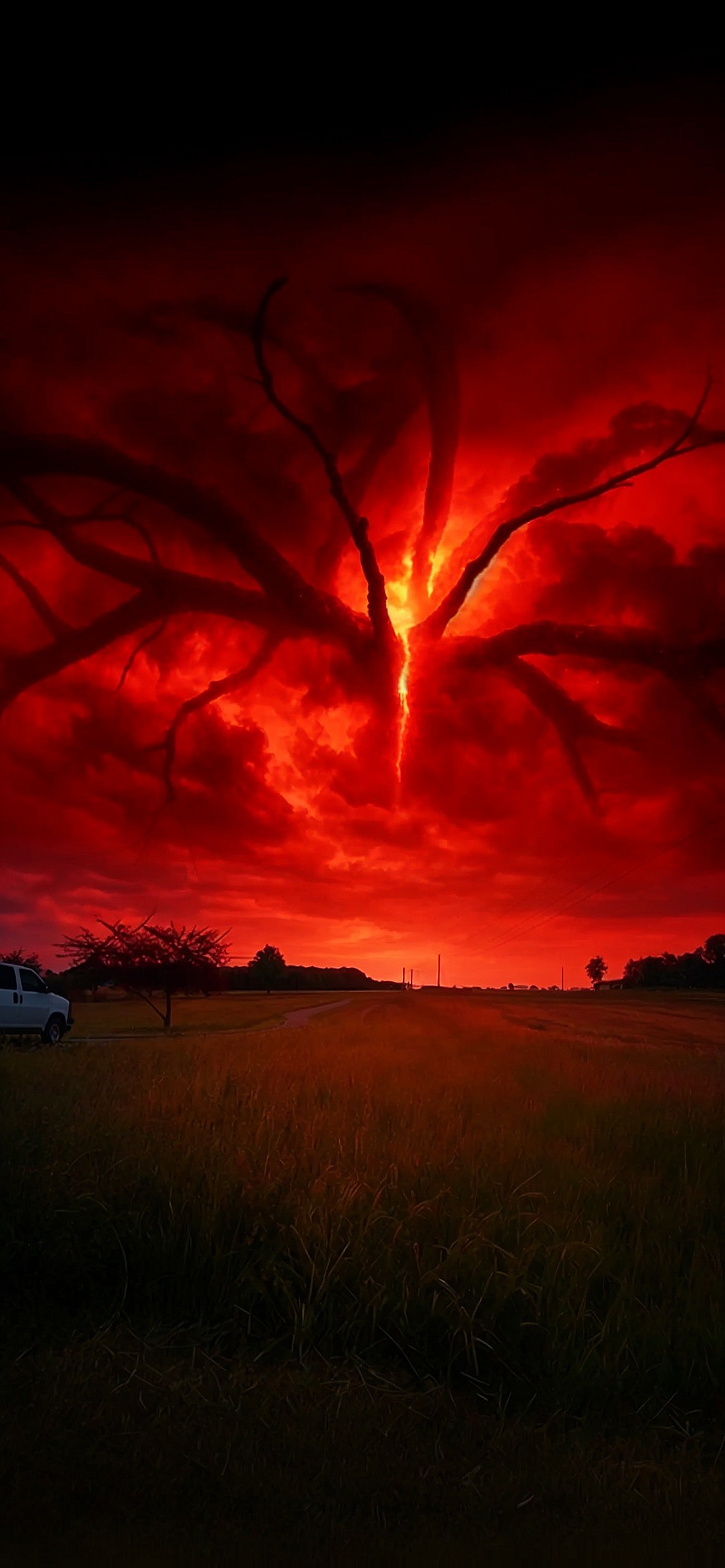 Vecna Upside Down Dnd Red Sky 4k iPhone Vecna Upside Down Dnd Red Sky 4k iPhone — 1184×2560 HD wallpaper