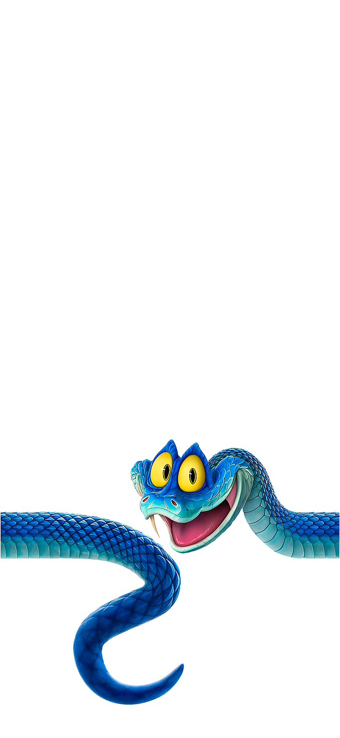 Gary De'Snake The Blue Pit Viper – Zootopia 2 Aesthetic Wallpaper Gary De'Snake The Blue Pit Viper – Zootopia 2 Aesthetic Wallpaper — 678×1470 HD wallpaper