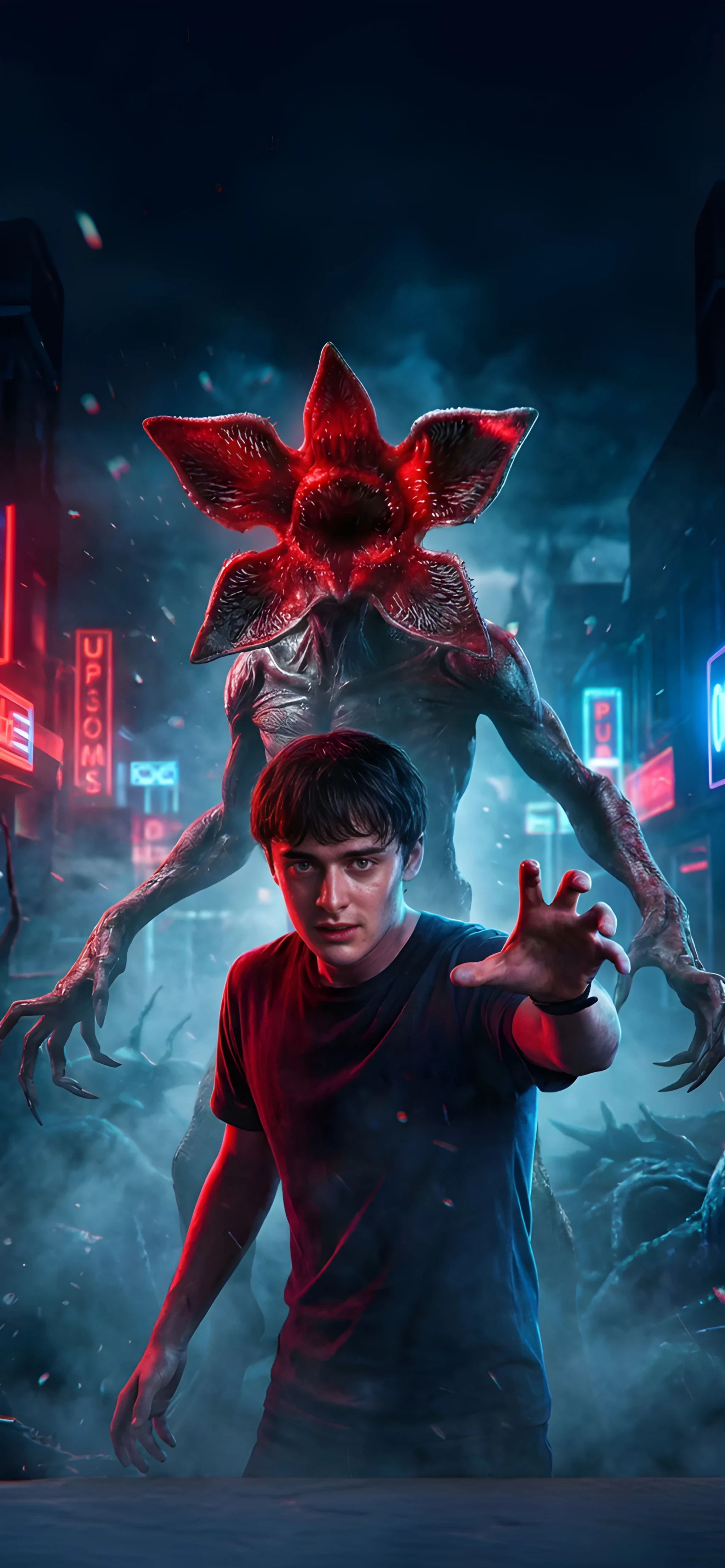 Will Byers Demogorgon Wallpaper 4K – Stranger Things 5 Will Byers Demogorgon Wallpaper 4K – Stranger Things 5 — 2048×4428 HD wallpaper