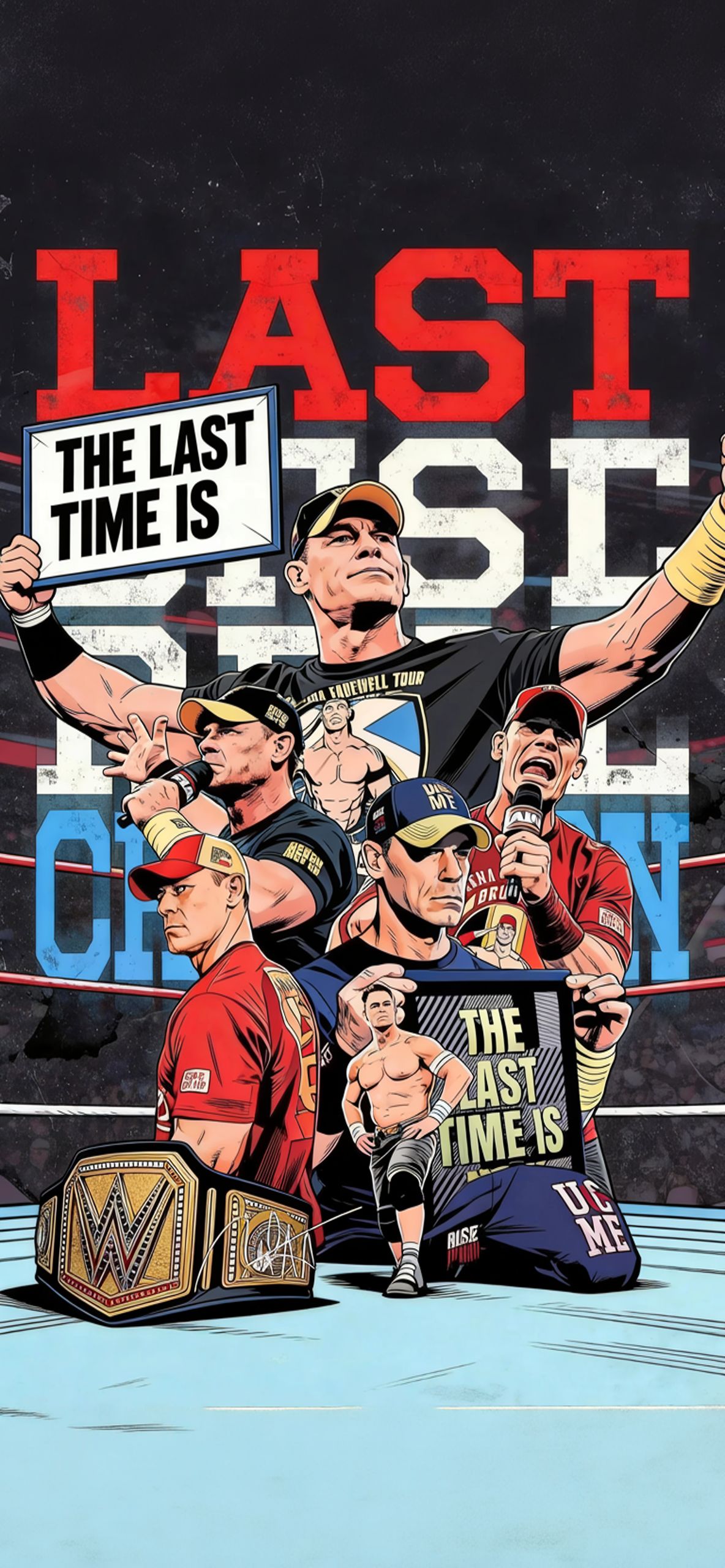 John Cena vs The Nexus – 'The Last Time Is Now' Team Wrestling Action 4K Wallpaper John Cena vs The Nexus – 'The Last Time Is Now' Team Wrestling Action 4K Wallpaper — 1184×2560 HD wallpaper