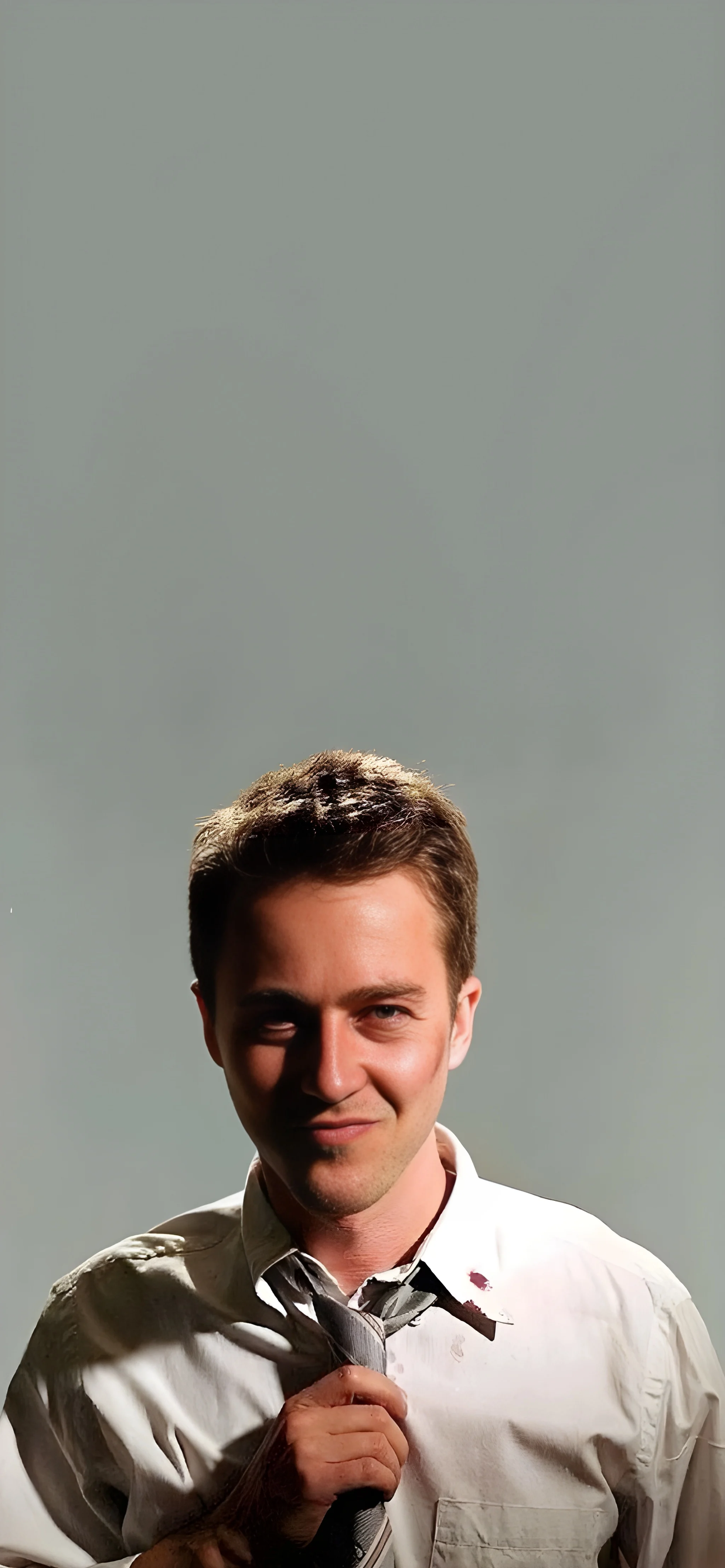The Narrator Portrait – Edward Norton Fight Club 4k Wallpaper The Narrator Portrait – Edward Norton Fight Club 4k Wallpaper — 2048×4428 HD wallpaper