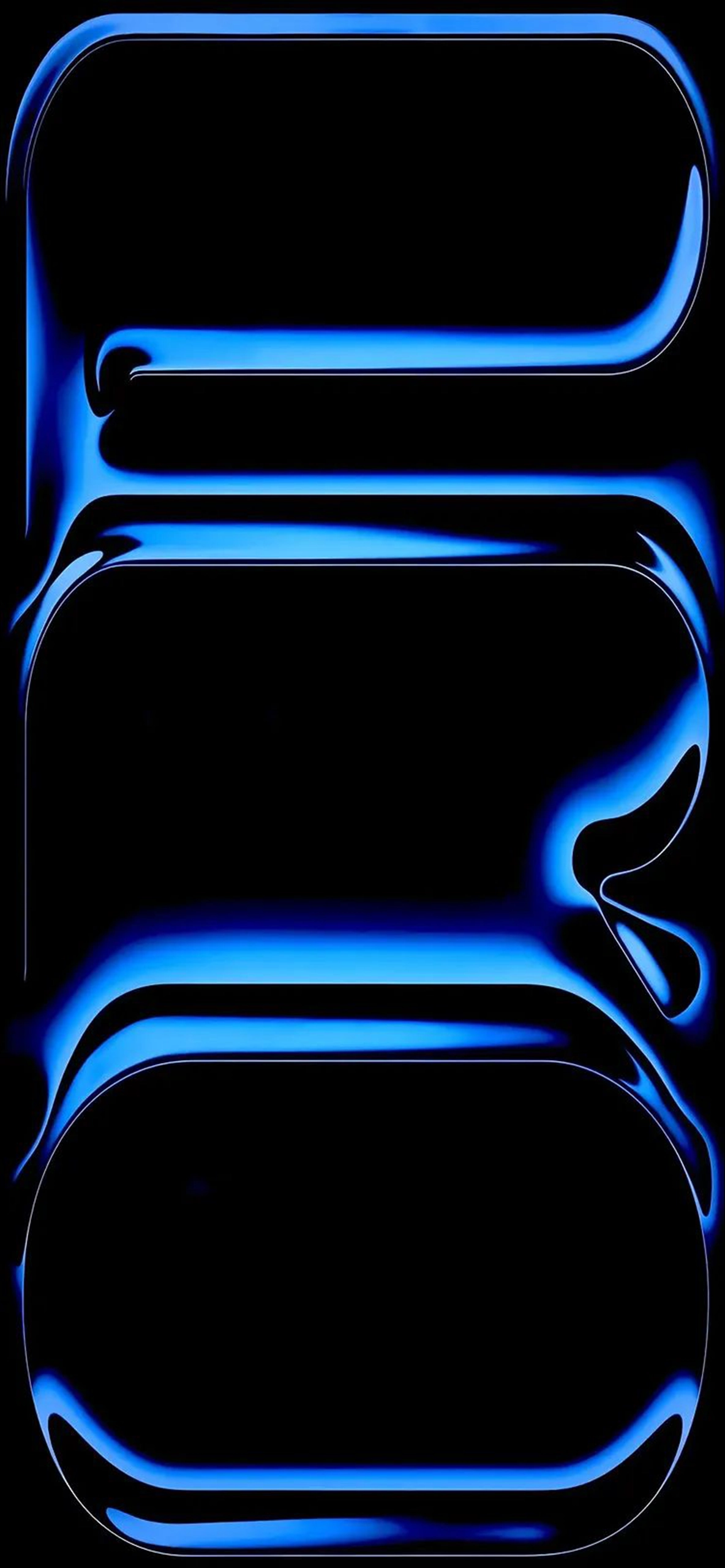 Electric Blue Dark Frames – Abstract Glossy Geometric 4K Wallpaper Electric Blue Dark Frames – Abstract Glossy Geometric 4K Wallpaper — 1184×2560 HD wallpaper