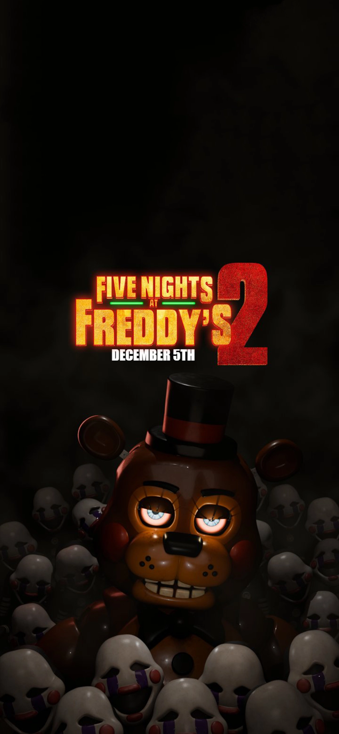 Freddy Fazbear Five Nights at Freddy’s 2 – Toy Freddy Horror 4K Wallpaper Freddy Fazbear Five Nights at Freddy’s 2 – Toy Freddy Horror 4K Wallpaper — 1184×2560 HD wallpaper